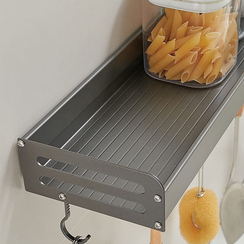 Wielofunkcyjny pływający organizer prysznicowy na kosmetyki, szampony i butelki z przyprawami kuchennymi(Grey,60Cm)
