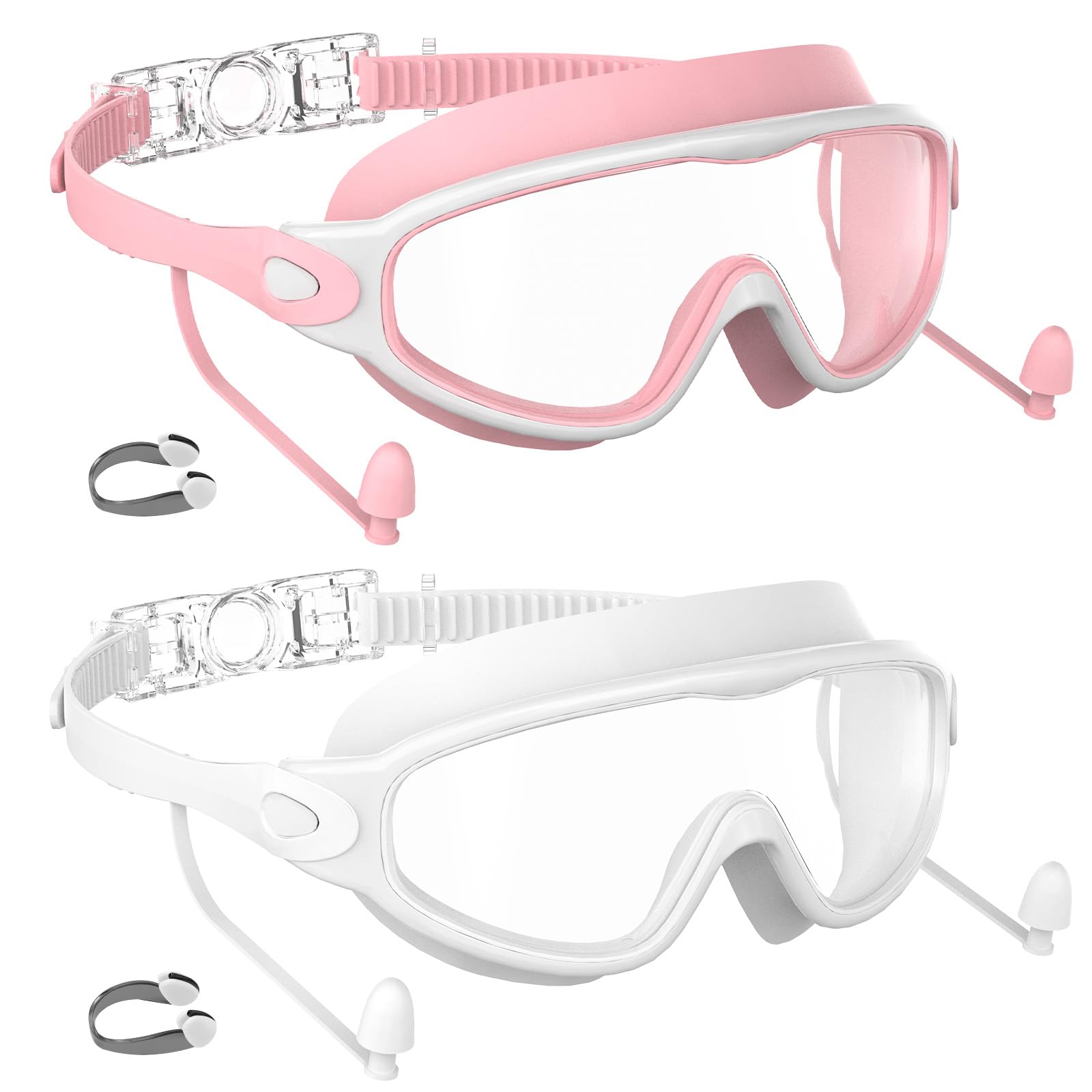 Yidoroye Swimming Goggles 2 Pack for Adult Men Women