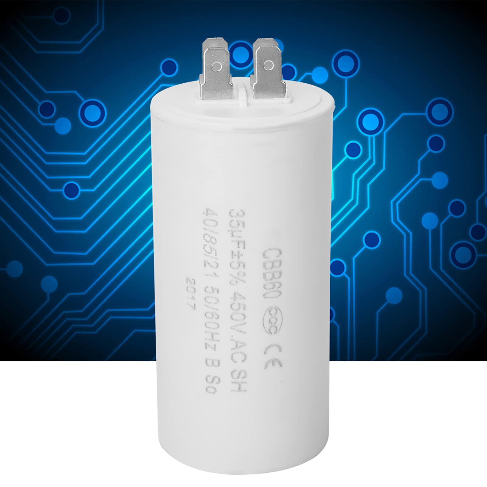 Kondensator 35µf Cbb60 Eco Friendly 4-pinowy Silnik Kondensator Rozruchowy 450V 35Uf 0.2 dla Urządzenia