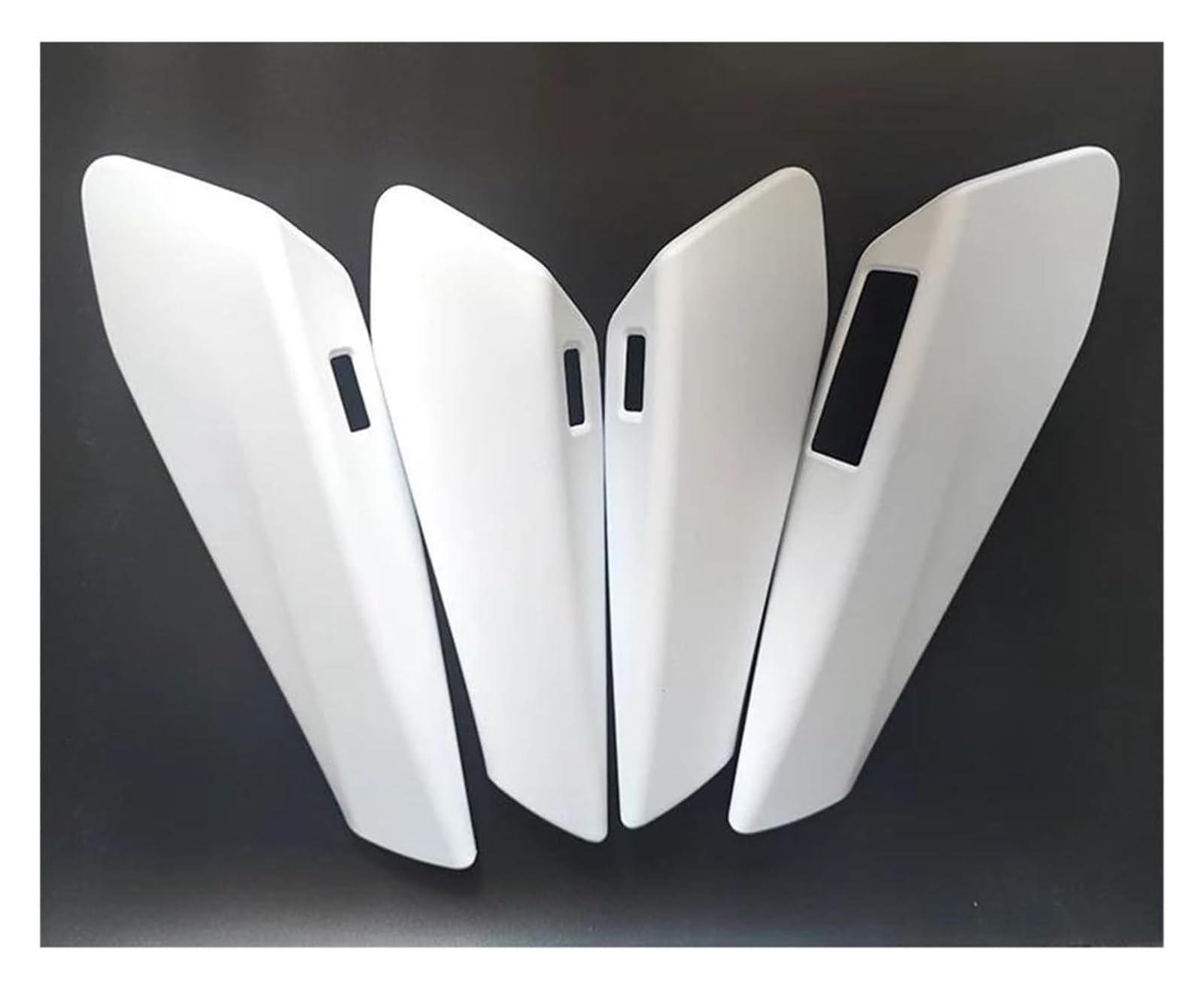 Fangziqq Rhd Matt White For Vw Id.4 .3 Rhd Lhd Model Car Door Handle Armrest Trim Window Lift Panel Cover Protector Accessories Car Inner Door Handle(Rhd Matt White)