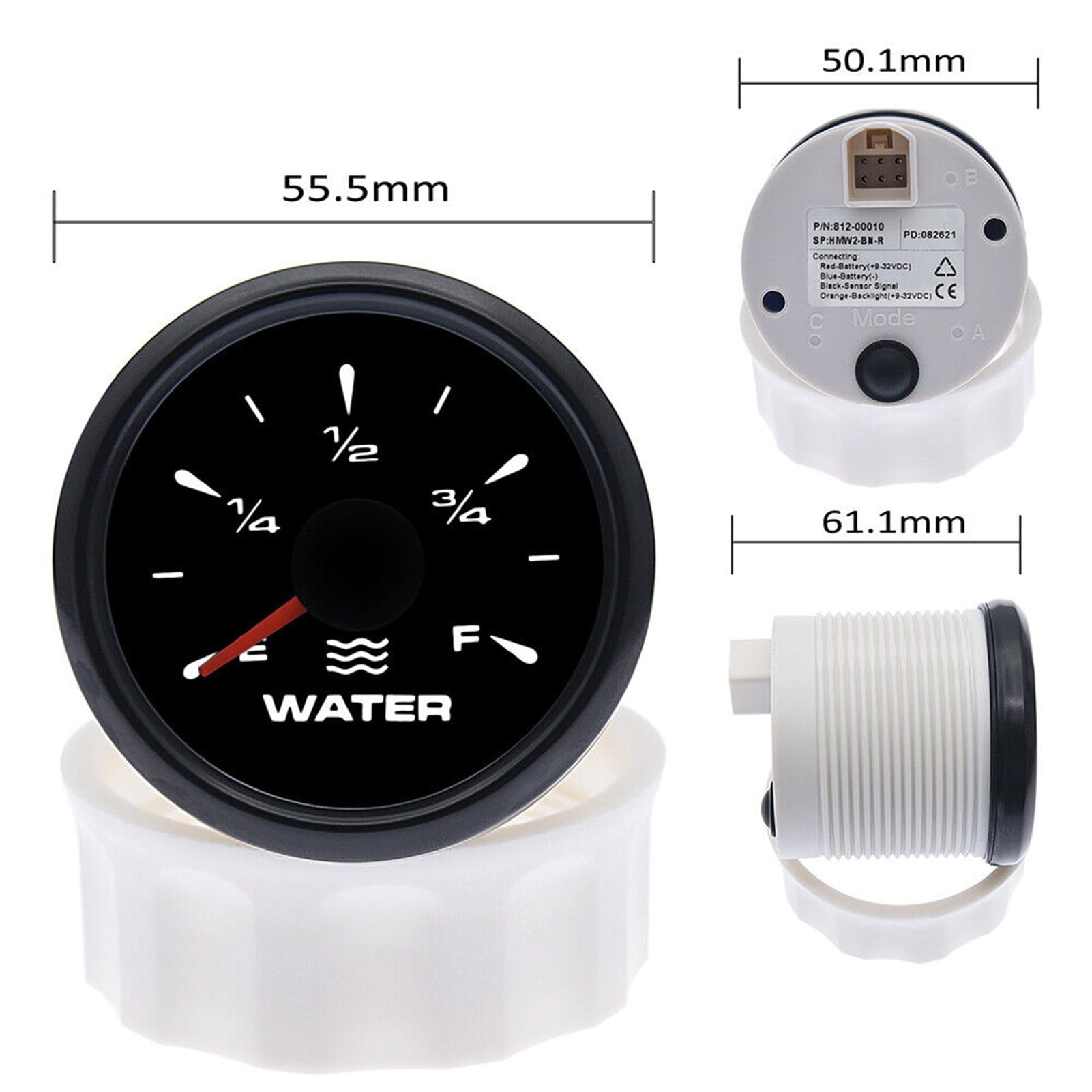 Wasser Kraftstoff Füllstandsanzeige Kits, 0 190 Ohm 240 33 Ohm Boot