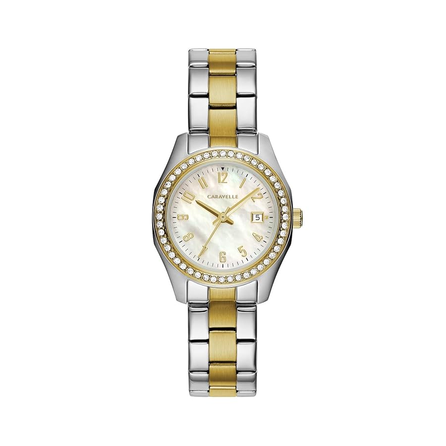 Amazon.com: Caravelle by Bulova Ladies' Petite Sport 3-Hand