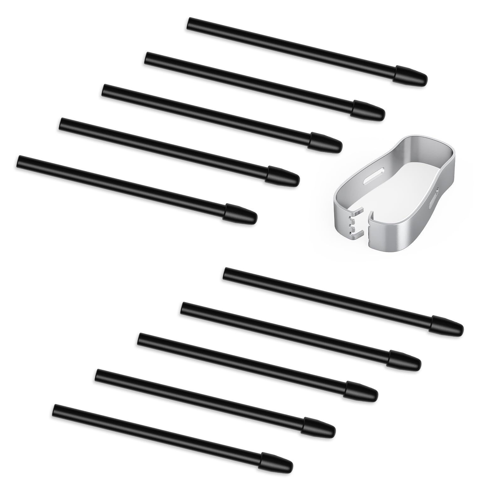 ayotu 10 tips remarkable markermarker plus pen tips pressure sensitivity and tilt writing support pack of 10 stylus not included