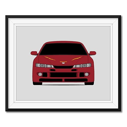 Nissan 240SX (1995-1998) in the Fast and the Furious Movie Inspired Poster Print Wall Art Decor Handmade Silvia S14 driven by Letty Ortiz (Michelle