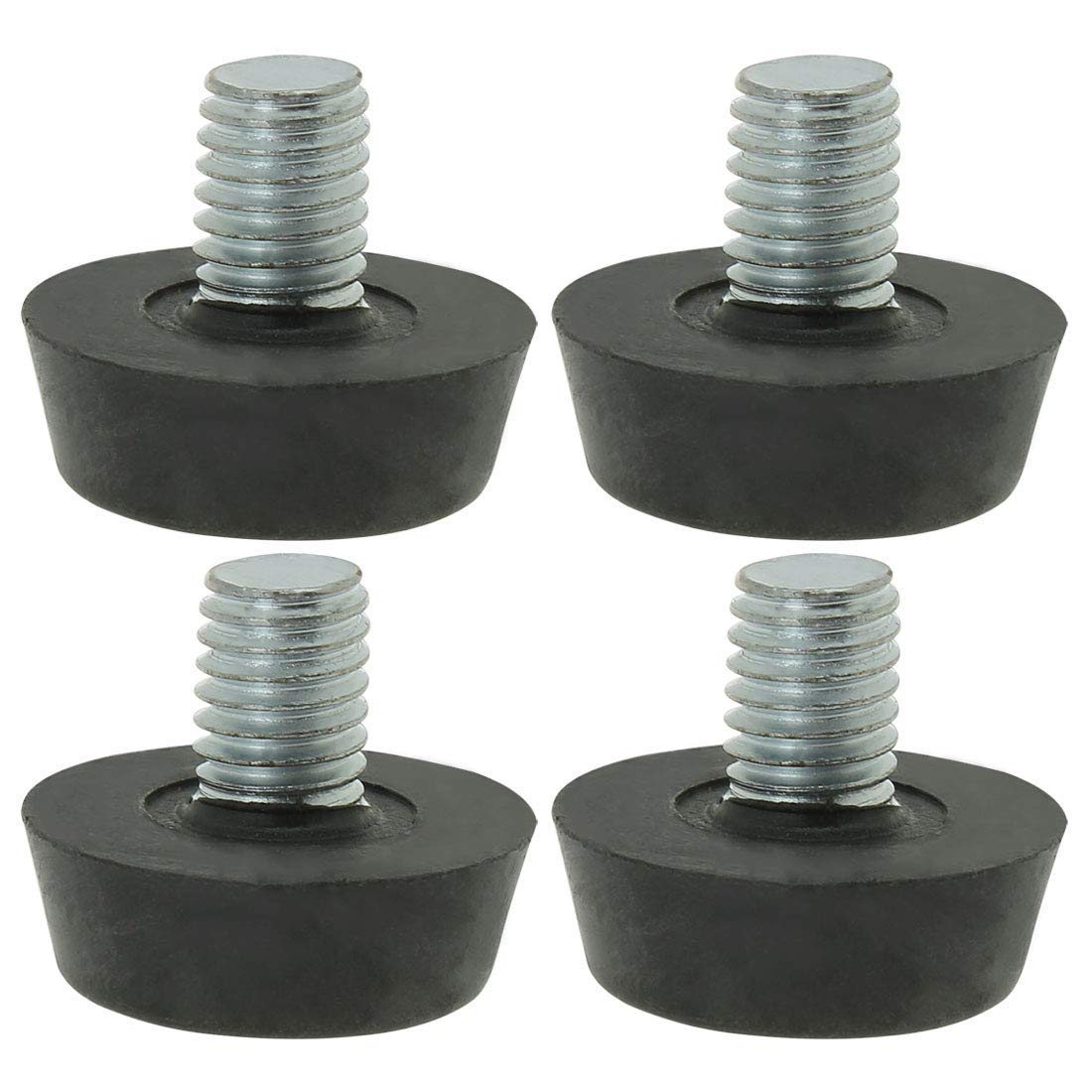 M8 x 10 x 22 mm Furniture Glide Adjustable Levelling Feet Leveller Floor Protector for Table Desk Cabinet Foot 4 Pack
