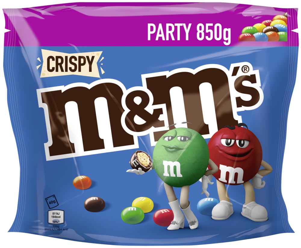 M&M'S Crispy 850g 2 Packungen 1700g