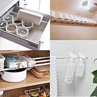 Vista 4 de 2 Pack Curtain Rod Adjustable 28-43 Inches，5/8" Diameter， White，Small Short Expandable Spring Loaded Tension Rods For Window, Bathroom