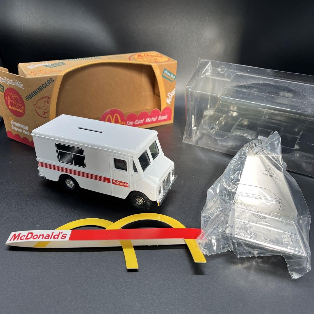ダイキャストミニカー貯金箱マクドナルド