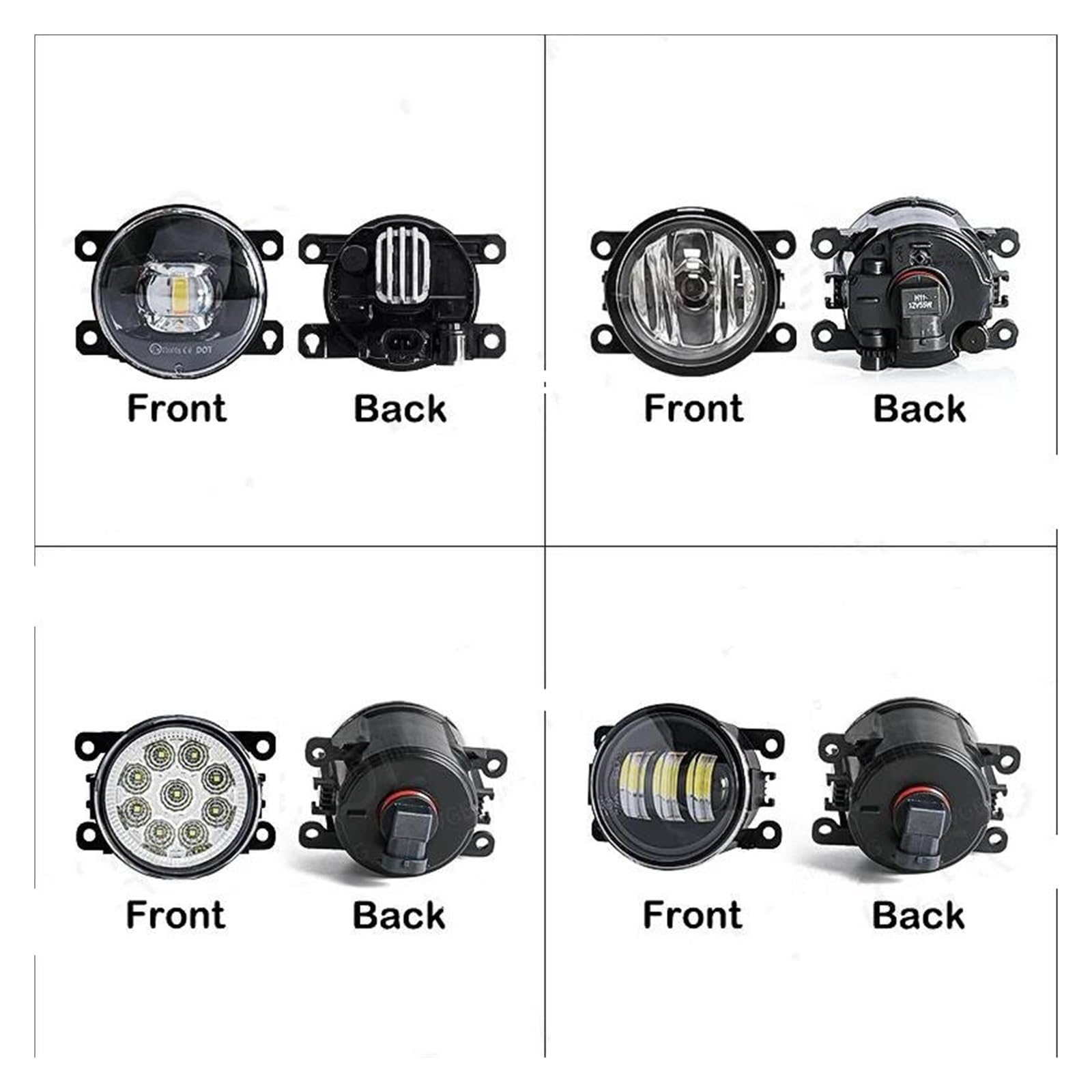 フィアット500 ヘッドライト&フォグランプセット Amazon | ヘッドランプ フィアット 500 1.4L L4 パンダ用 プント