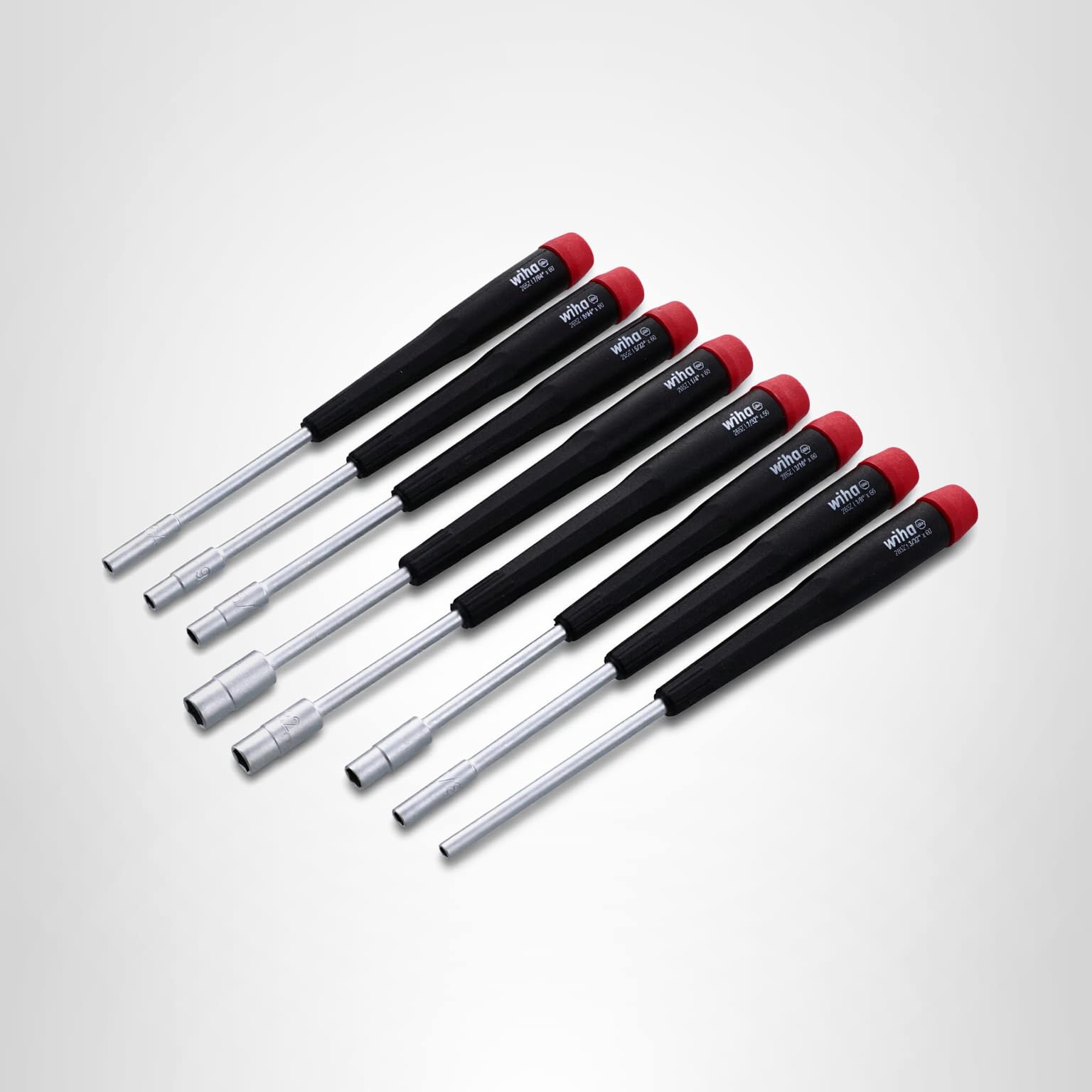 Amazon.com: Wiha 26591 Precision Nut Driver Set, 8 Piece, Inch
