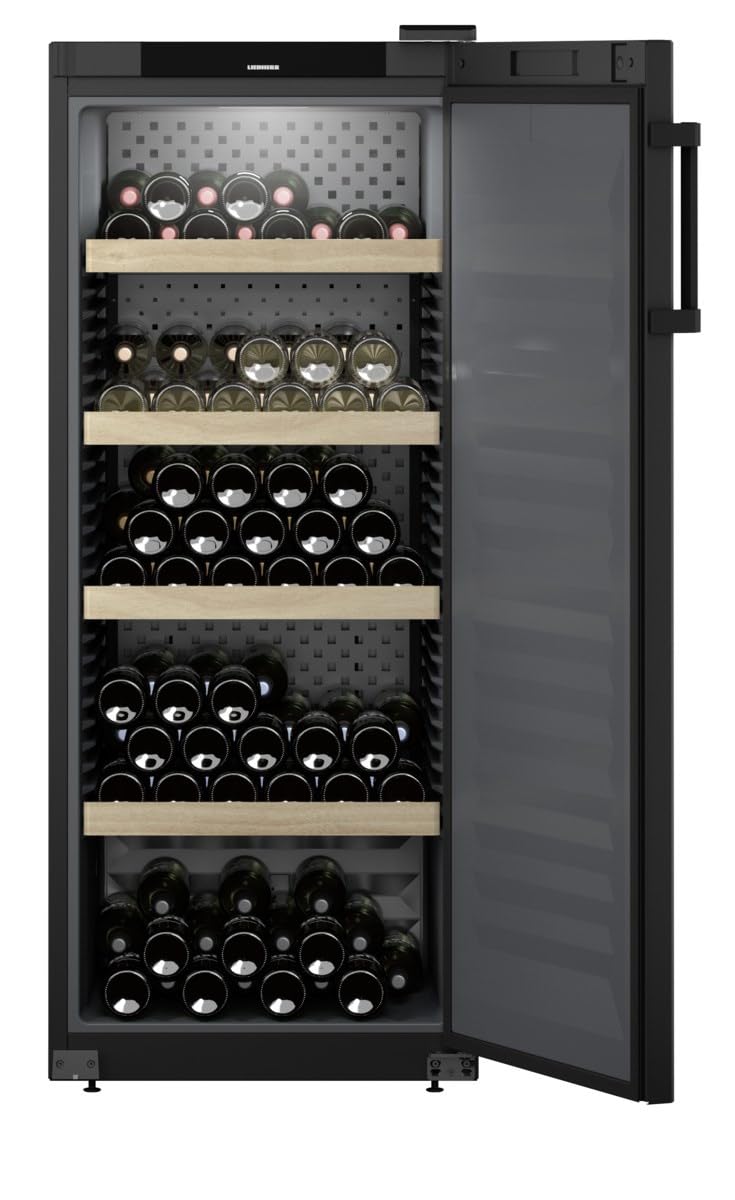 Vinoteca LIEBHERR WSbl 4601 Negro 1.48m 166 Bot E