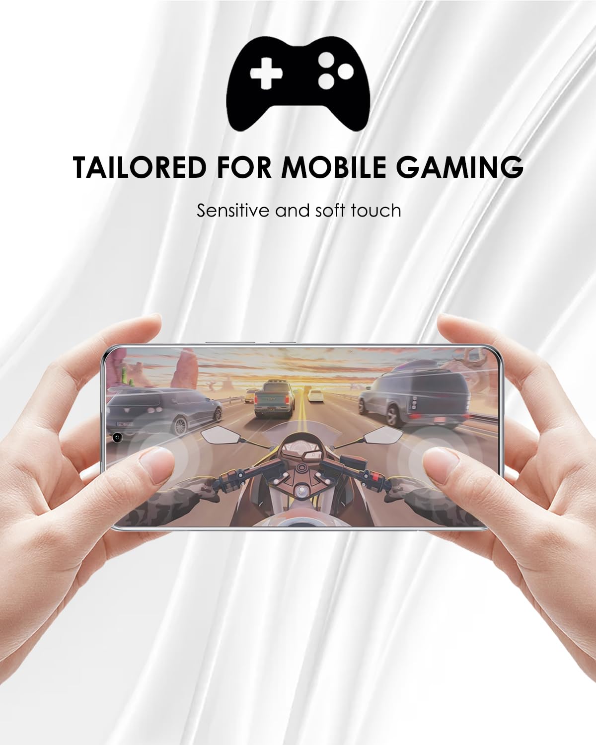 Protector de pantalla mate para Xiaomi 14 Ultra, 3 unidades, vidrio templado, juego UV, antirreflejos, antihuellas, tacto suave, resistente a los arañazos 9H