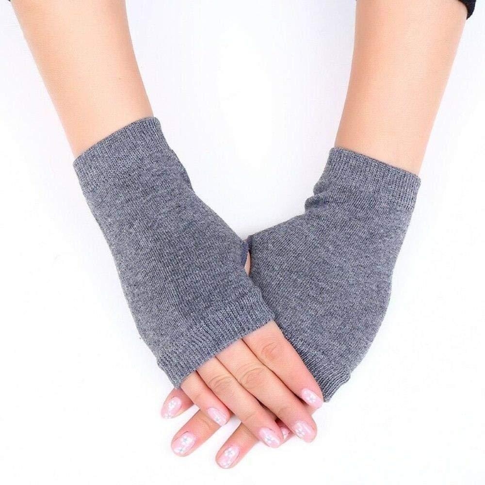 UKKD gloves Winter Gloves Female Fingerless Gloves Without Fingers