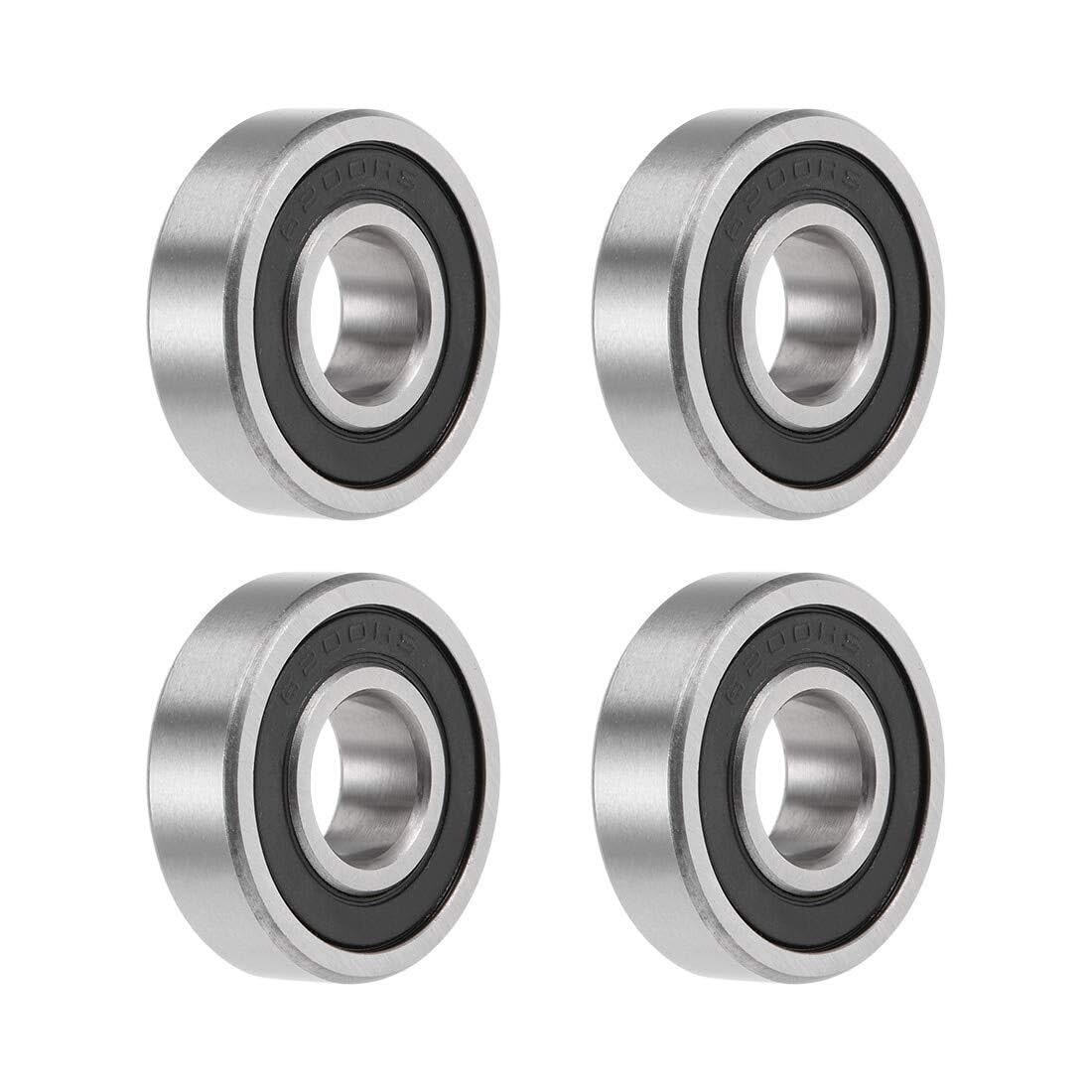 Rodamientos de bolas antichoque para solucionar ruidos en poleas de 12 mm con doble sello