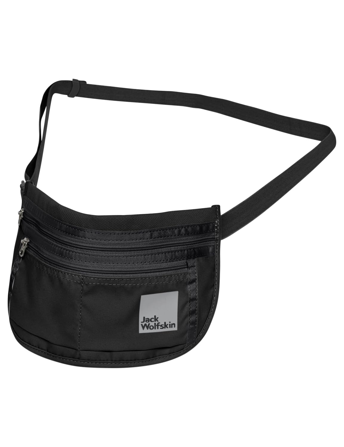 Jack Wolfskin Unisex Document Belt DE Luxe Hüftgürtel, Black, ONE Size