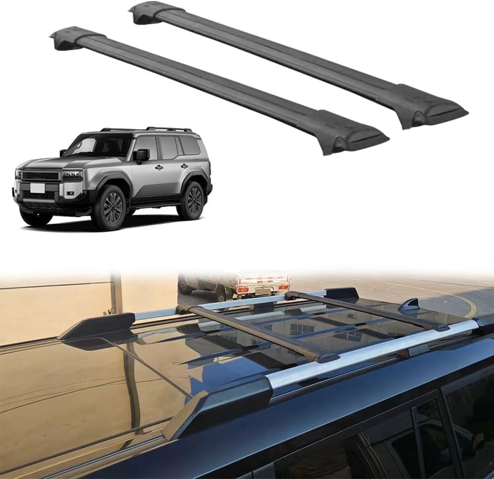 Amazon.com: Cross Bar Roof Rack for Toyota Land Cruiser Prado J250
