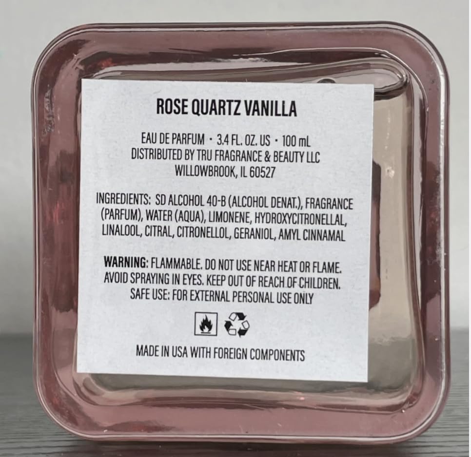 Amazon.com : Rose Quartz Vanilla Element Edition XII Eau de Parfum
