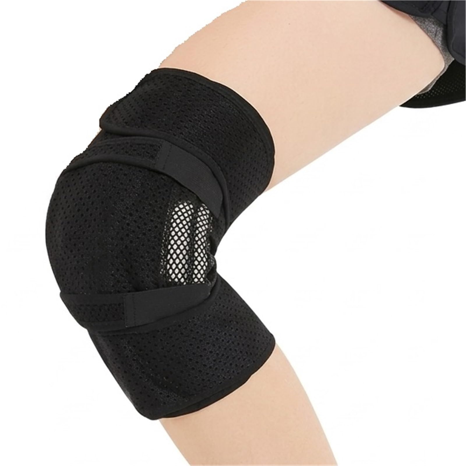 Soporte de rodilla para hombres y mujeres con estabilizadores laterales, rodillera profesional para el alivio del dolor por desgarro de menisco, vendaje de compresión para la recuperación de lesi