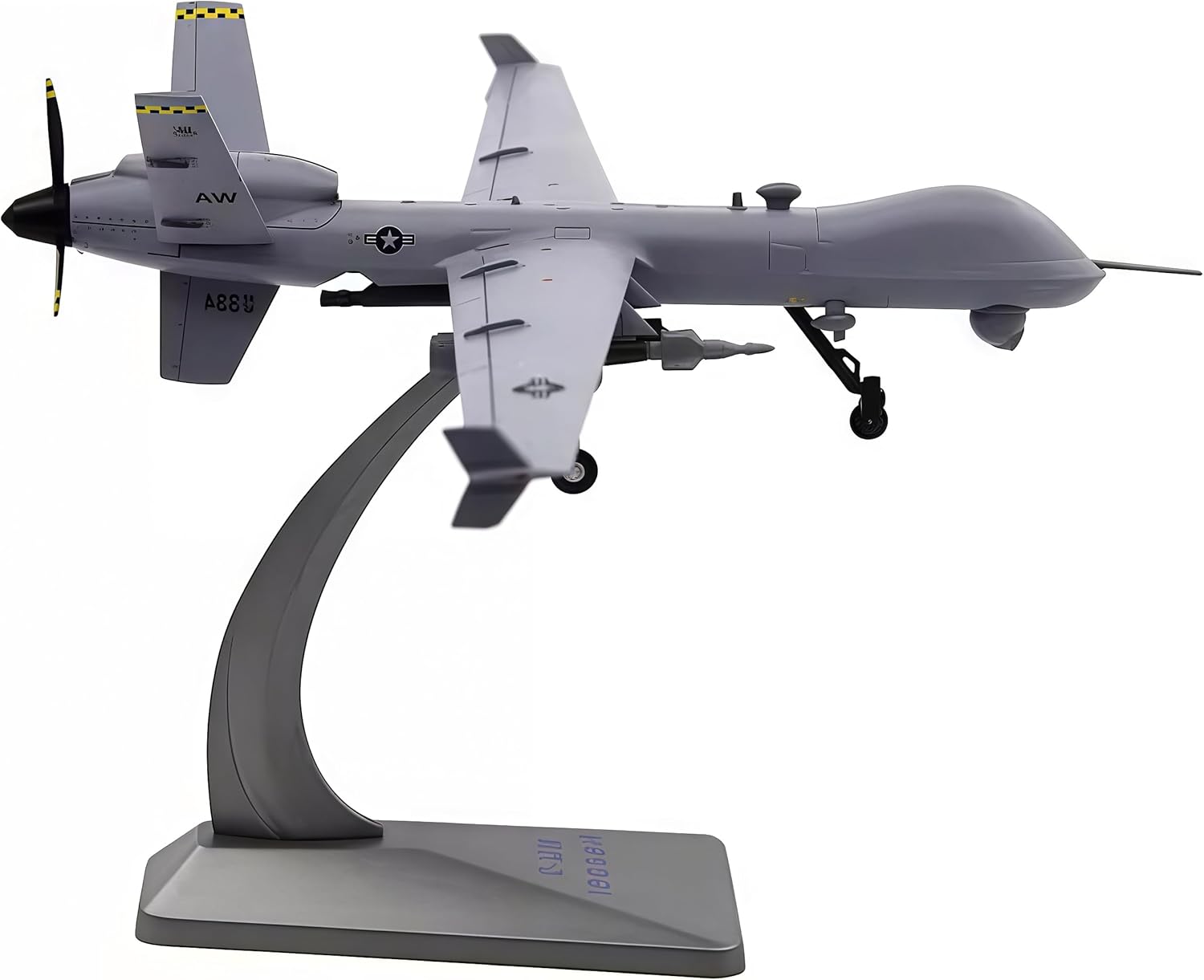 MQ-9 Reaper UAV Fighter Military Aircraft UAV Attack Airplanes Model for Adults Collection Home Office Gifts