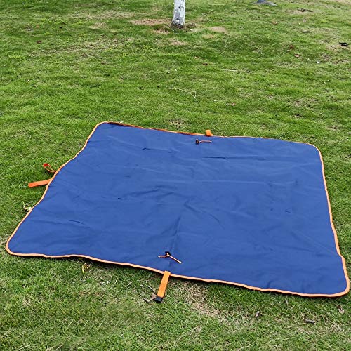 Coussin de plage bleu en tissu Oxford pour vos journées détente et voyage - 2