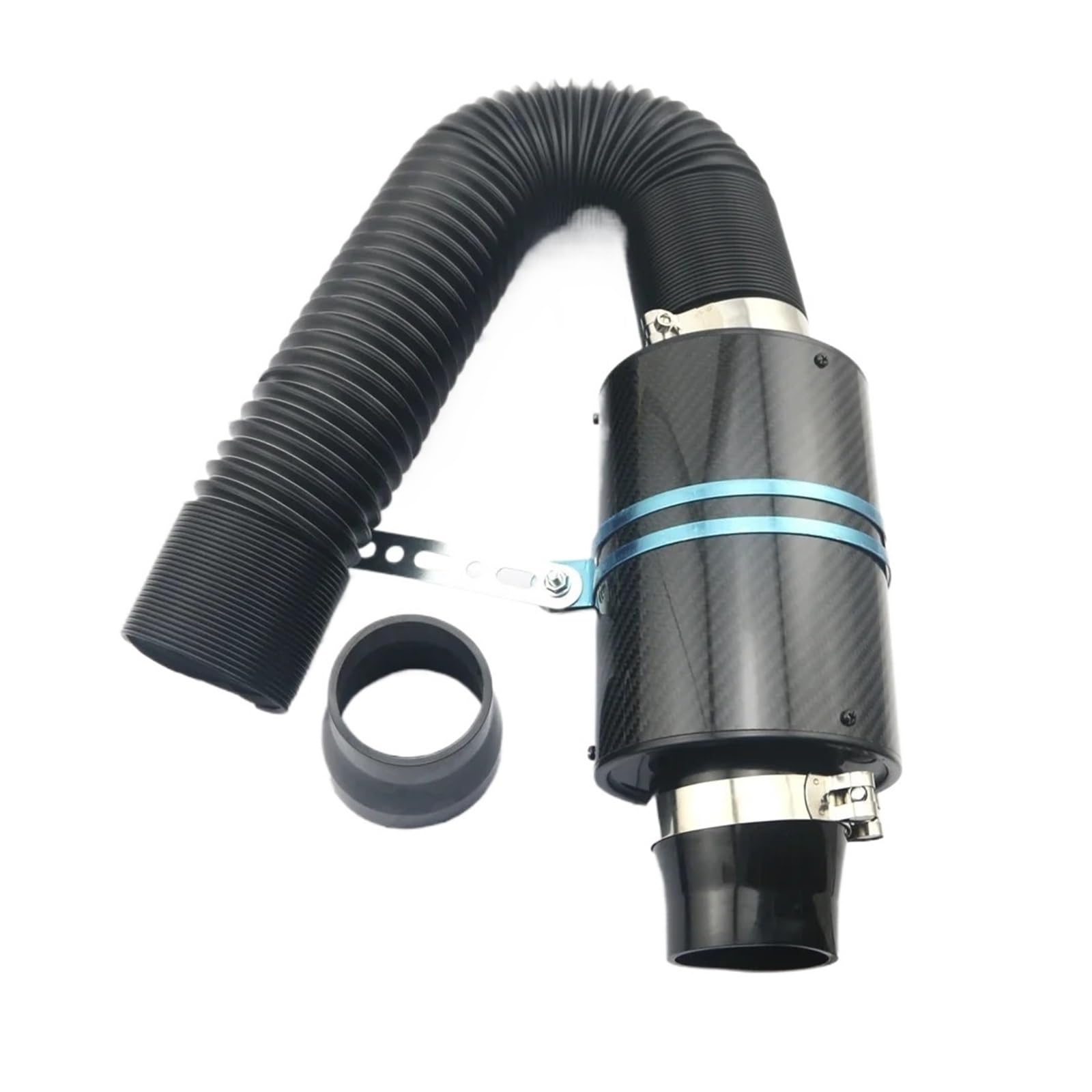 Filtro de Entrada de Aire para Coche 1 juego de fibra de carbono universal para coche de 3 pulgadas. Tubo de filtro de aire de inducción