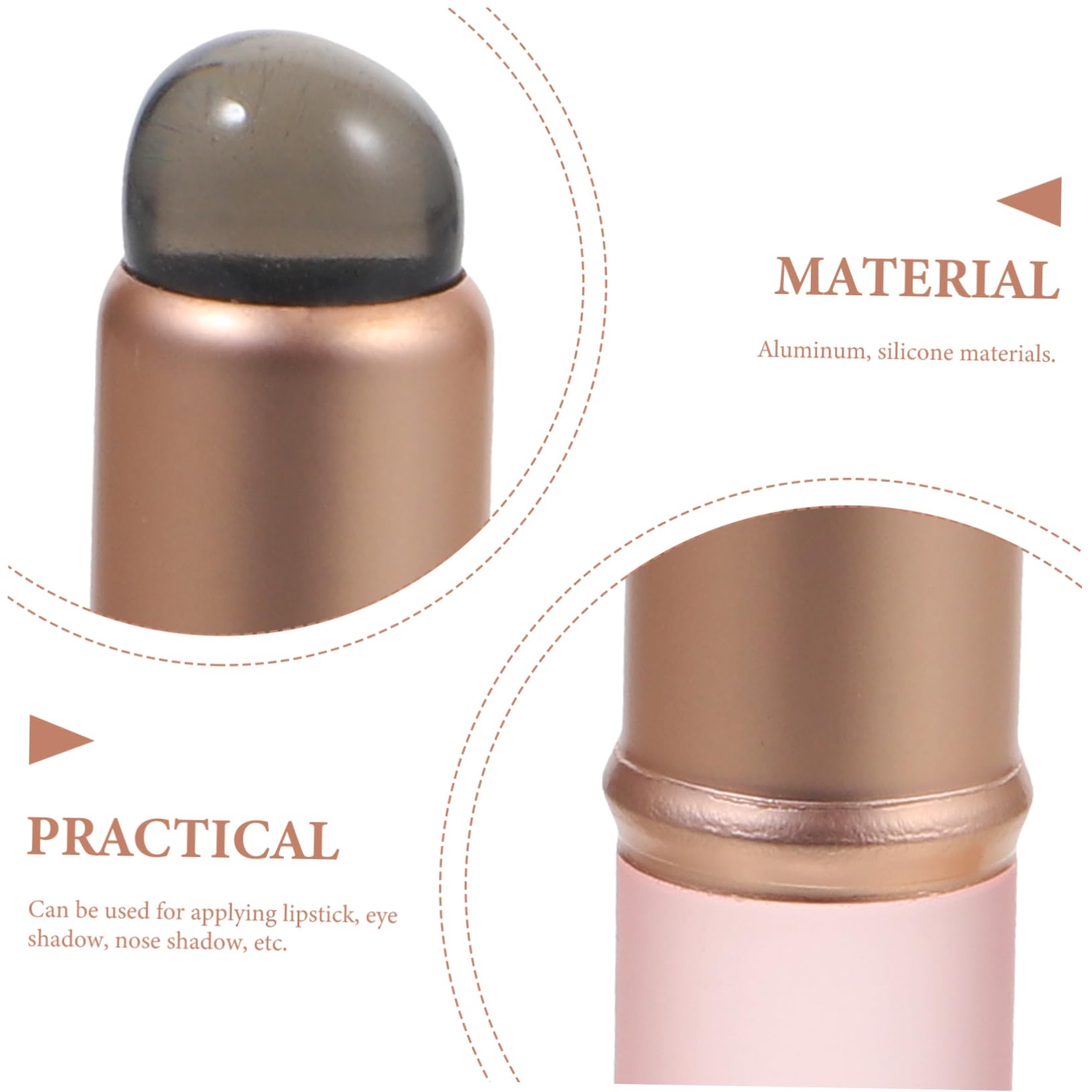 Didiseaon 10pezzi Per e Lucidalabbra Applicatori Per Design Portatile Per e Make-up Enthusiasts Include Per Copertura Protettiva