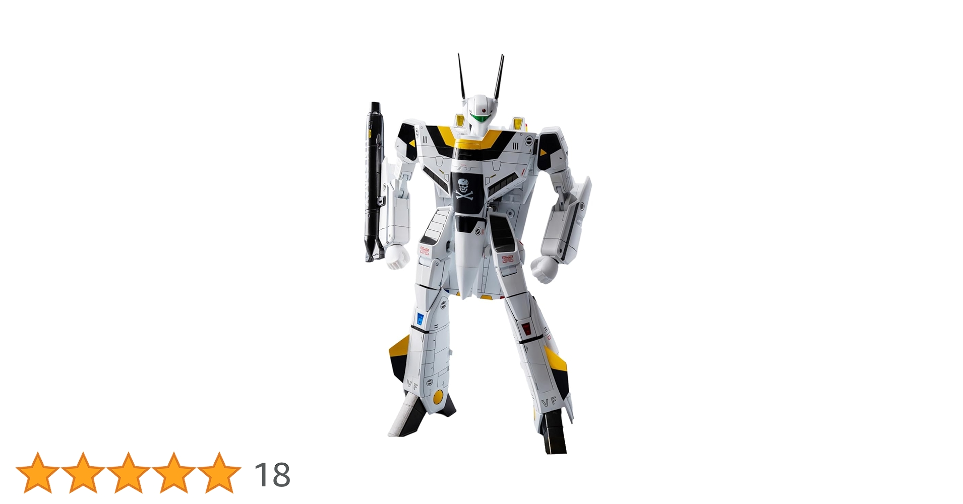 ThreeZero ロボ道マクロス VF-1S バルキリー ロイ・フォッカー機 61-pFN1CkbL._UF350,350_QL80_.jpg
