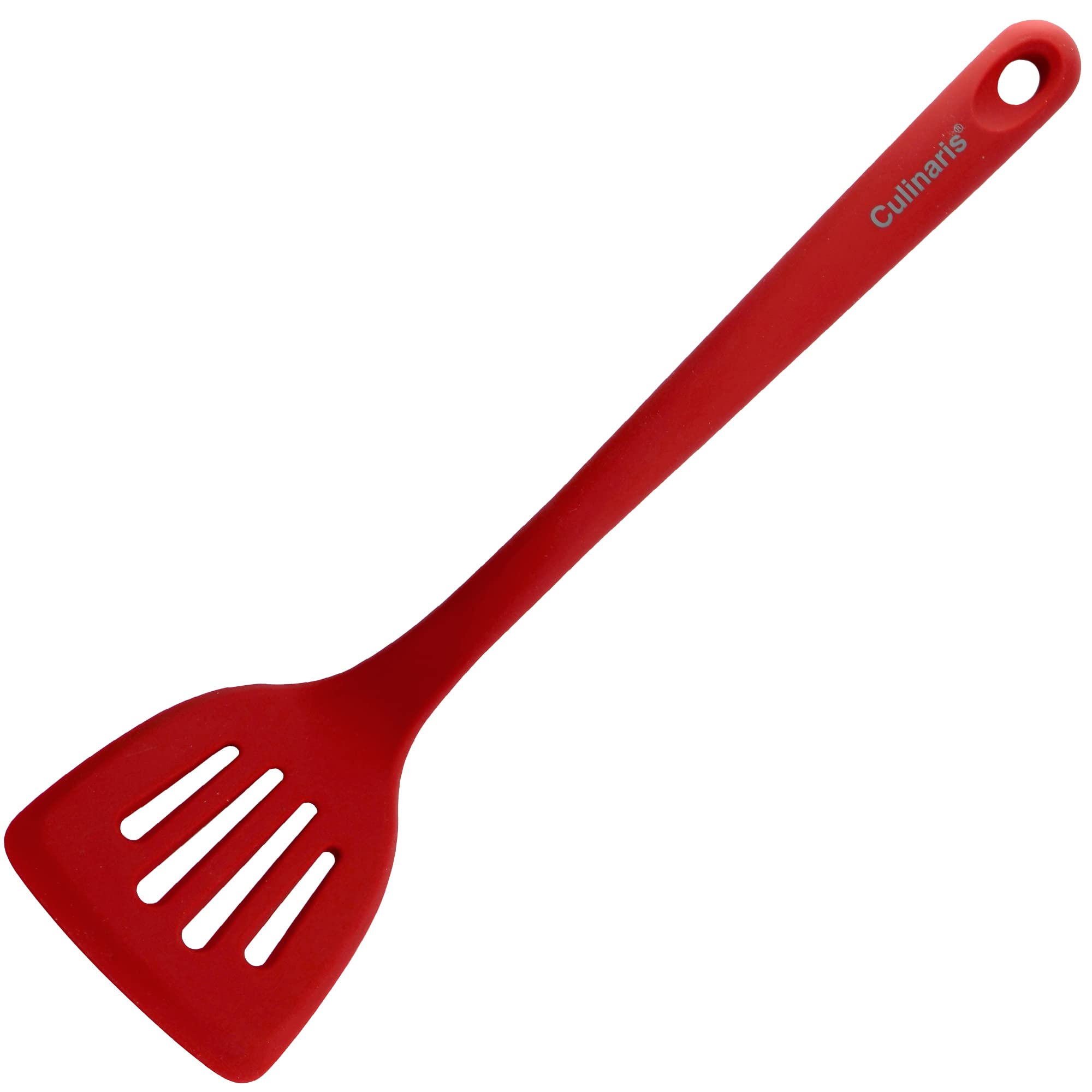 Culinaris Set d'ustensiles de cuisine en silicone 8 pièces • Outils en silicone résistants • Sans BPA qualité alimentaire • Ustensiles en silicone passent au lave-vaisselle • Couleur rouge