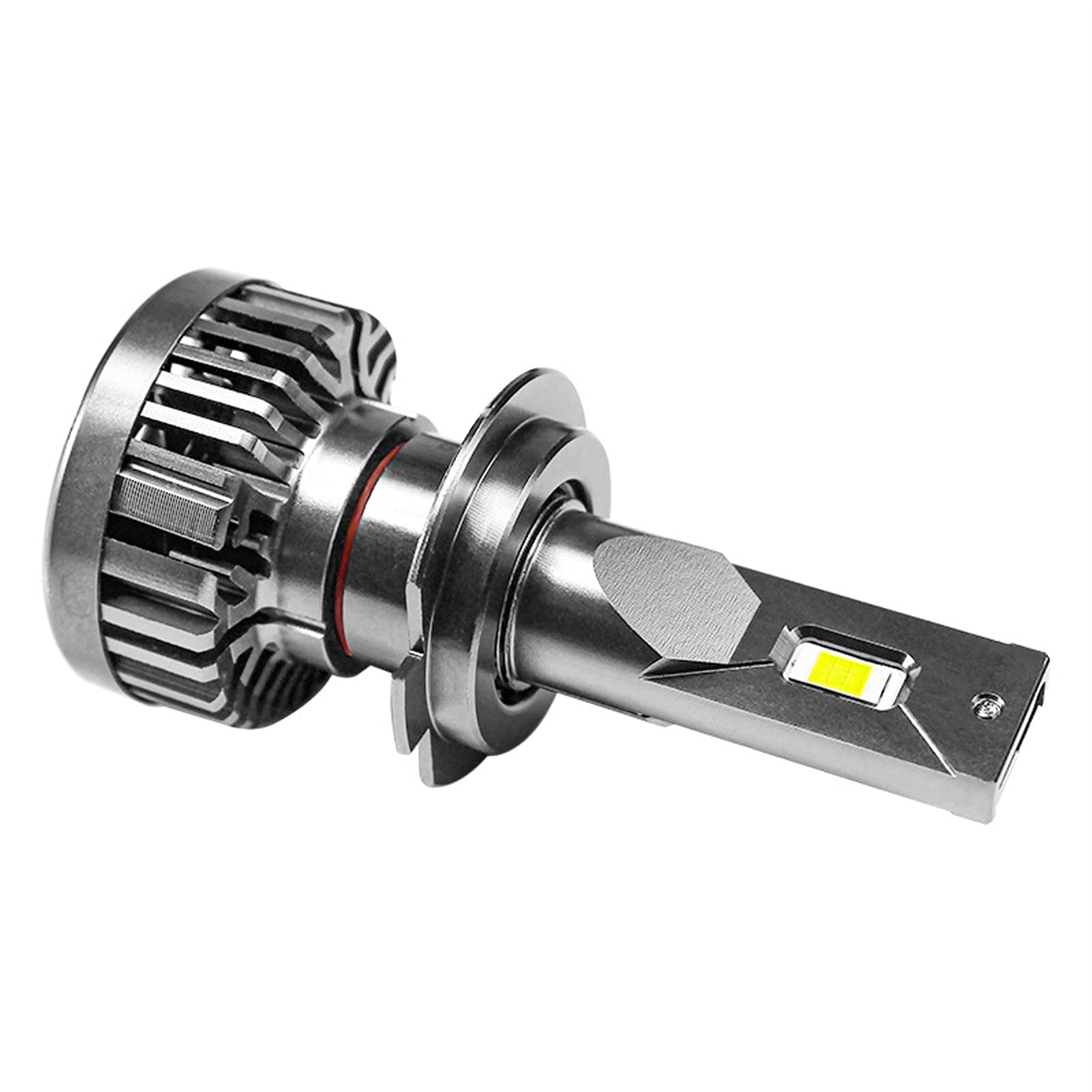 Faros de xenón 55W Coche LED Faro H11 Tubo de Cobre Alta Potencia H4 H7led Coche Luz de Coche de 360 ​​Grados Coche y Moto (Color : H4)