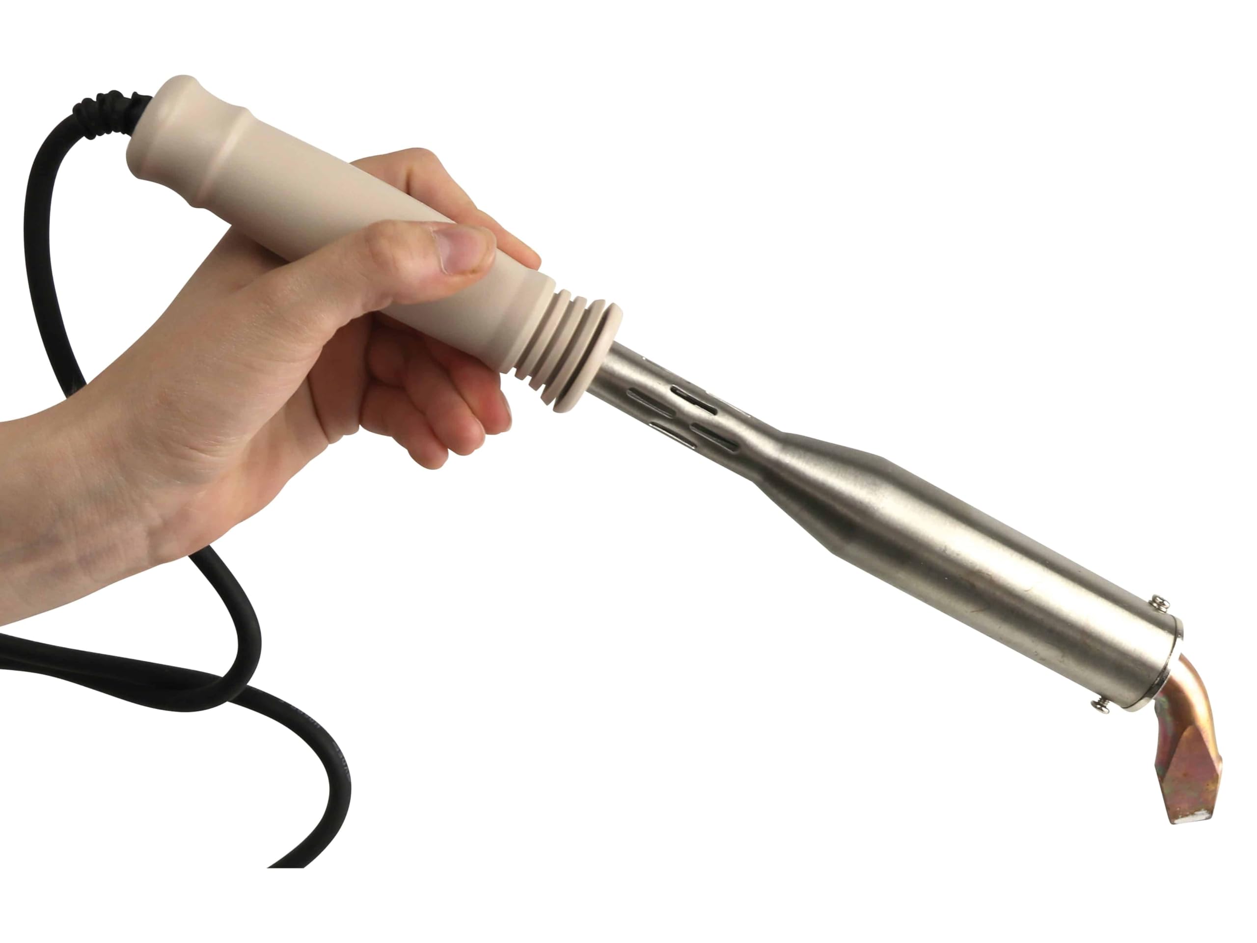 DAYTOOLS Hochleistungs-Lötkolben LK-300W - Robuster Profi-Lötkolben für Spenglerarbeiten, Modellbau, Gehäuselöten | 300W Leistung, 500°C Spitzentemperatur | Zuverlässige Kupfer-Lötspitze