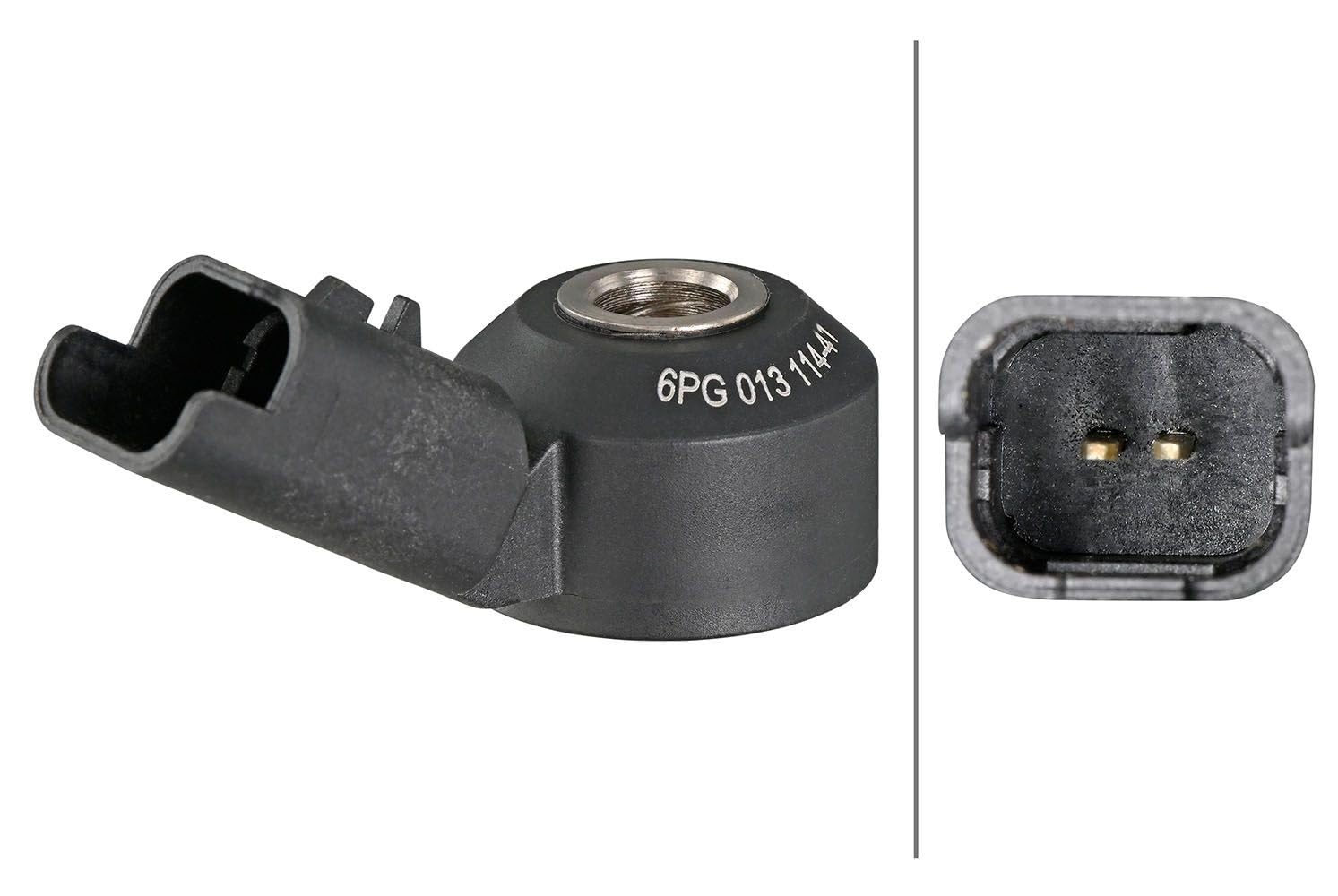 HELLA Knock Sensor Fits Citroen C1 C3 DS Opel Peugeot Vauxhall 6PG 013 114-411