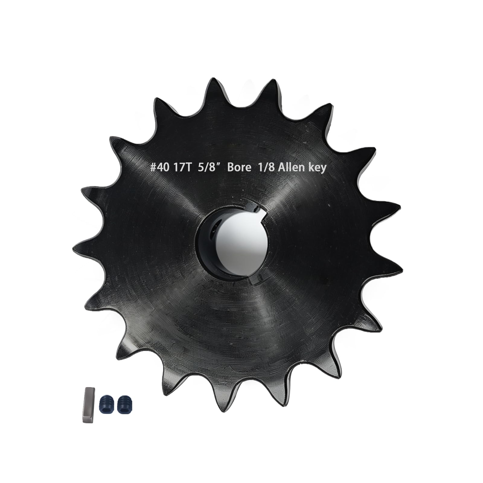 #40 Sprocket 21T 1" Bore Hardened Black Oxide — Amazon image 31