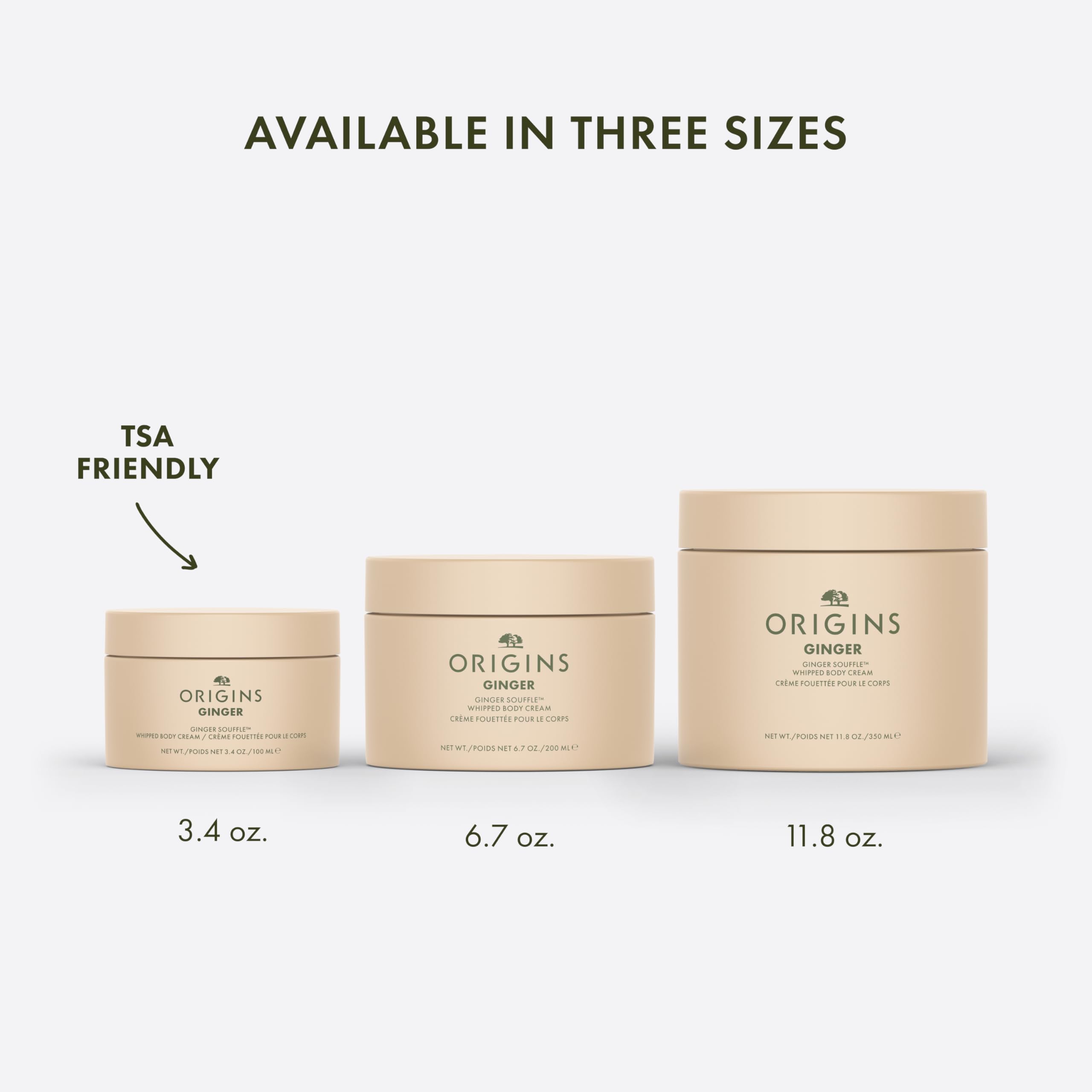 Origins Ginger Souffle Whipped Body Cream | Body Butter For Dry Skin | With Ginger