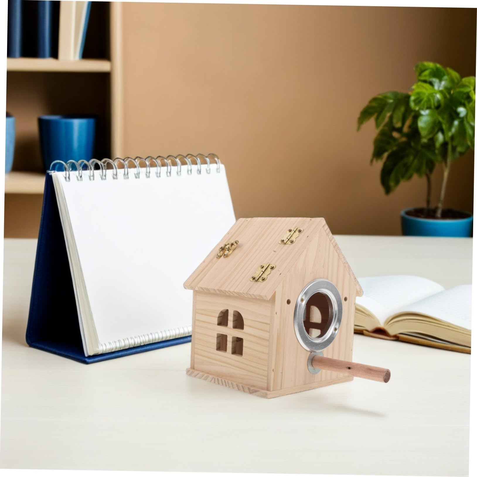Caja De Cría para Casa Nido para Periquitos Jaula De Cría para Pájaros Caseta para Pájaros
