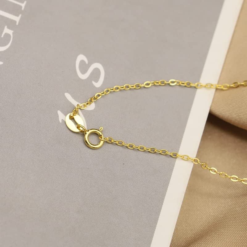 LOKILOKI Collar De Perlas De Agua Dulce Naturales De Plata De Ley con Hojas Huecas Joyería Exquisita De Moda De Cumpleaños para Mujer