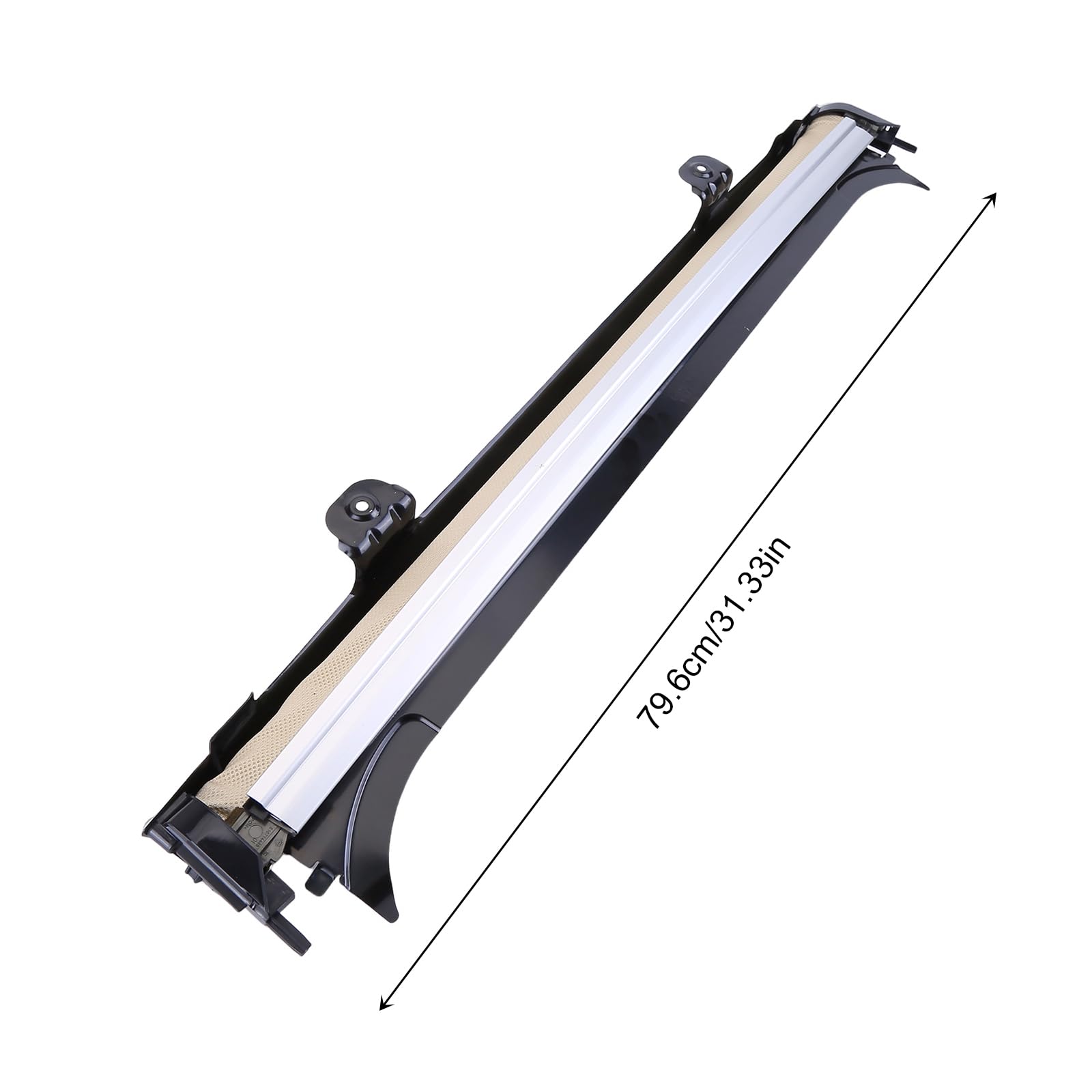 Gruppo tenda a rullo per copertura parasole per tetto apribile per auto compatibile per Q5 2009-2017 1K9877307A Tenda a rullo per tetto apribile beige