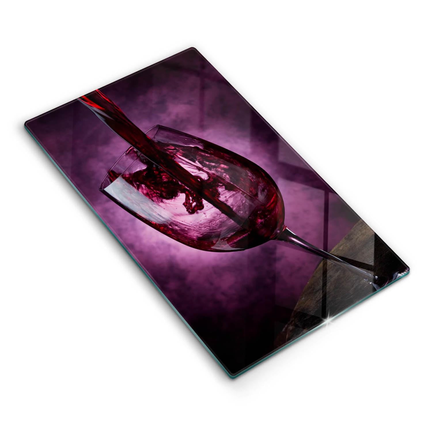 Protection plaque verre induction Wallfluent planche à découper 30x52cm