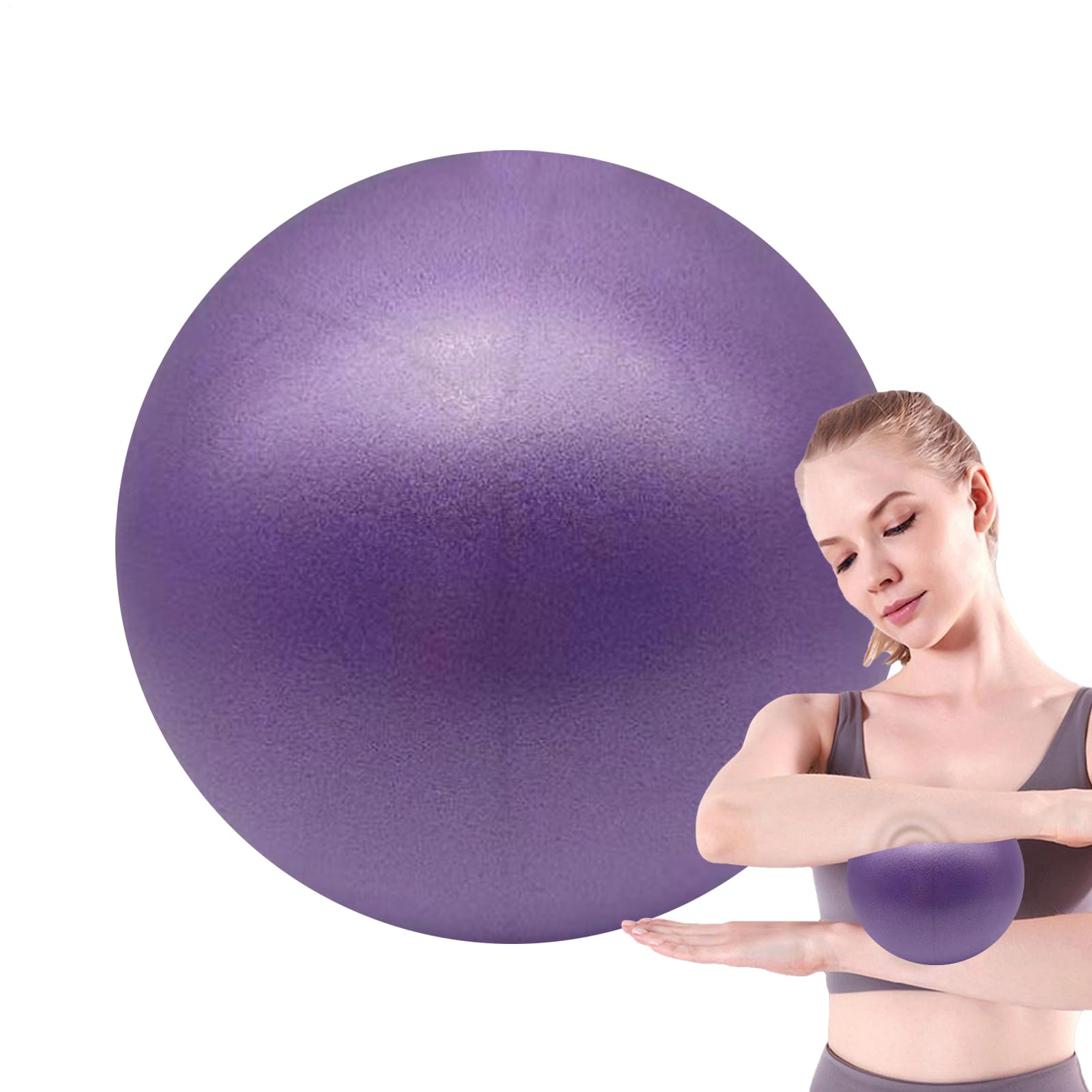 Soft Pilates Ball 15cm Portable Gym Exercise Work Out Ball Home Gym Equipment Home Exercise Pregnancy Stretching Rehab Fitness Physical Training