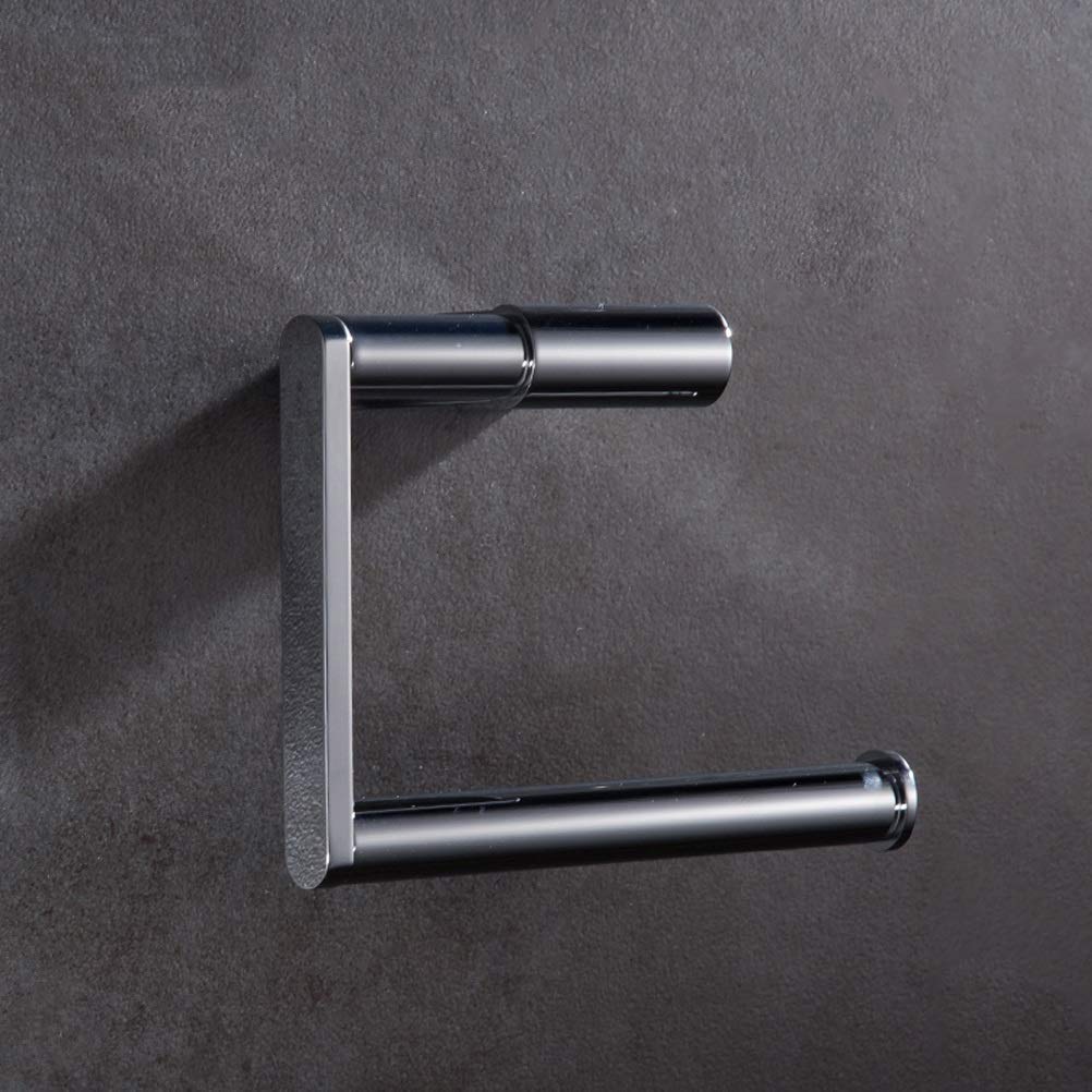 Supporto di Carta igienica, in Acciaio Inox semiaperta Rotonda d'Argento a Parete in Acciaio Inox Bagno privato Servizi igienici Supporto di Carta igienica