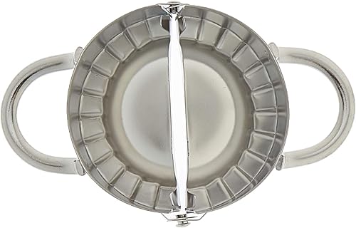 Miniatura 2 de LETOOR Molde de acero inoxidable con forma de bola de masa para tartas de bolas de masa para cocinar, tamaño pequeño, 3 pulgadas, color plateado