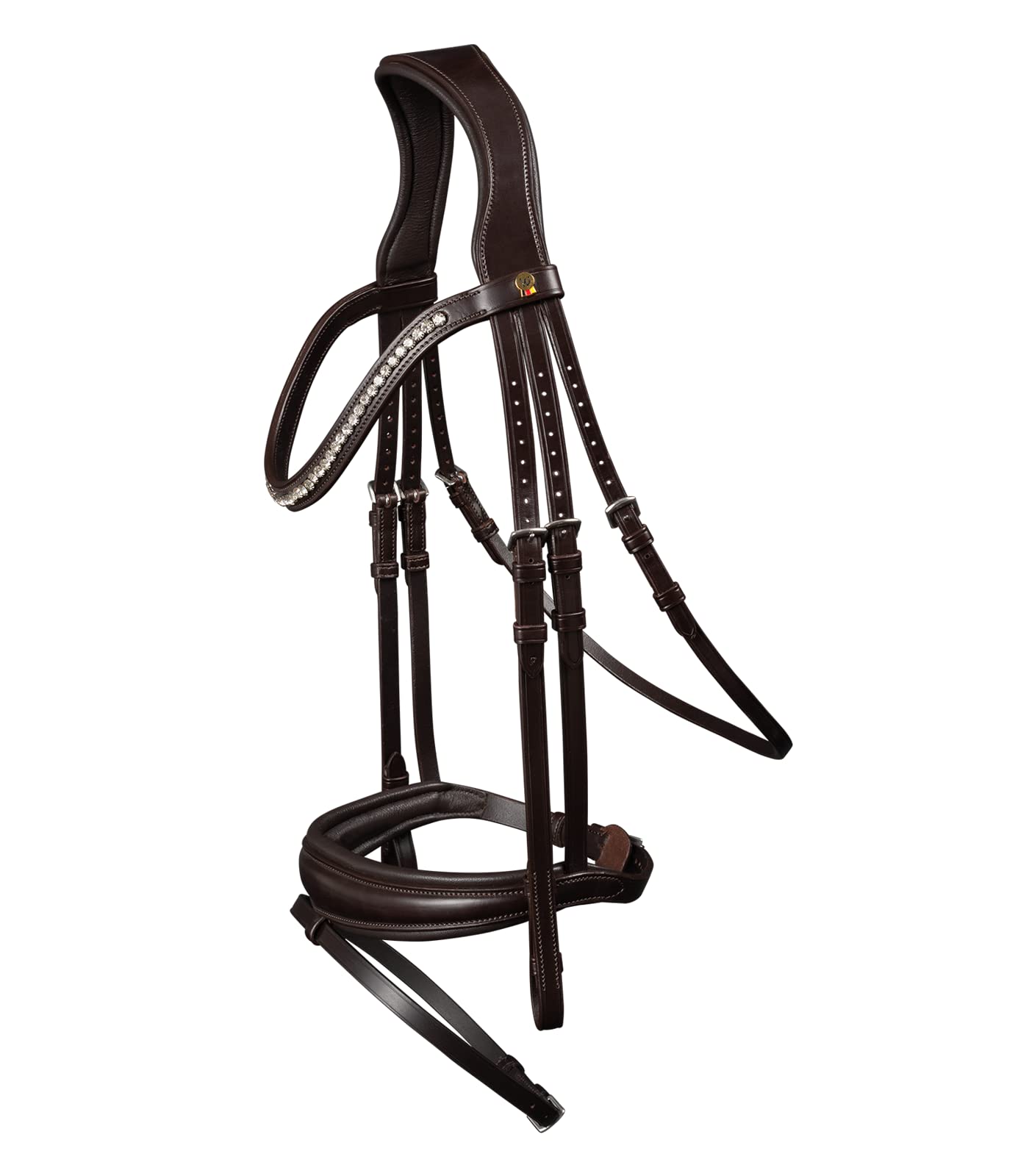 WALDHAUSEN Waldhausen S-Line Essential VB - Brida para trenzas, color marrón