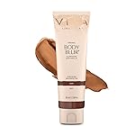 Vita Liberata Body Blur - Dark, Skin Perfecting Leg & Body Makeup, Wash Off Instant Tanner, Radiant Glow & Flawless Finish, 3.38 fl oz