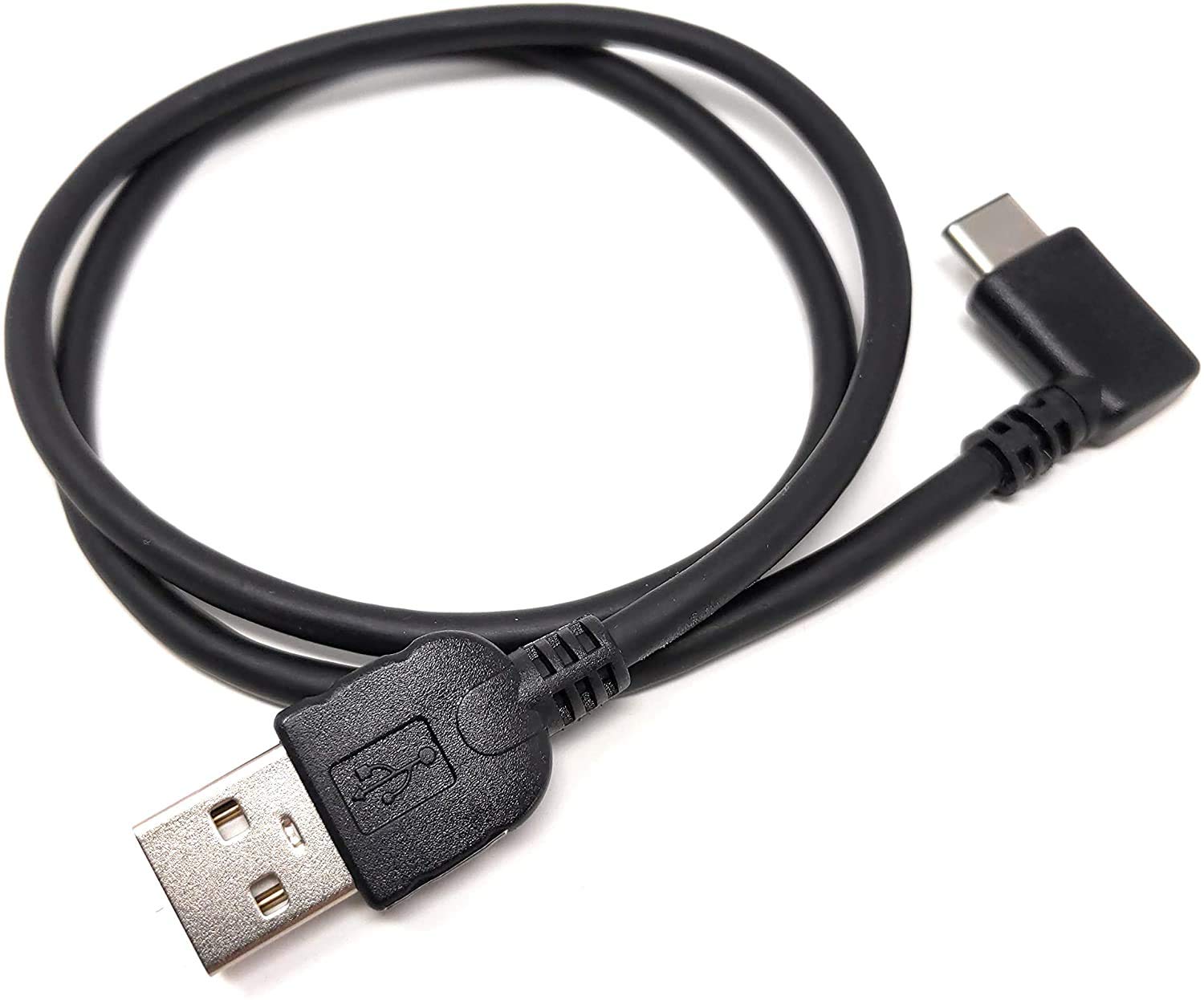 SYSTEM-S USB 3.1 Type C fiche coudée à 90 ° vers USB 2.0 A câble de don