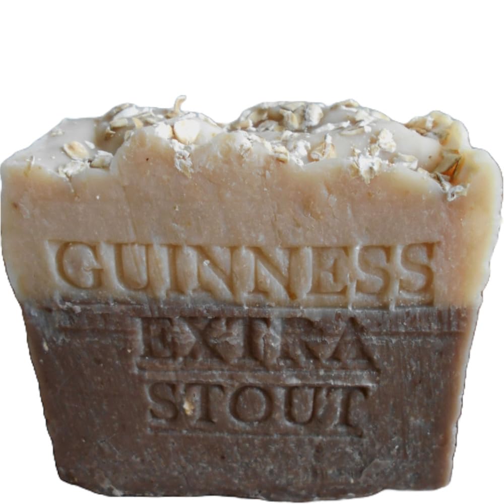 Oatmeal and Stout Beer Soap Bar with Guinness Extra Stout 7 Oz Bar All Natural Handmade !