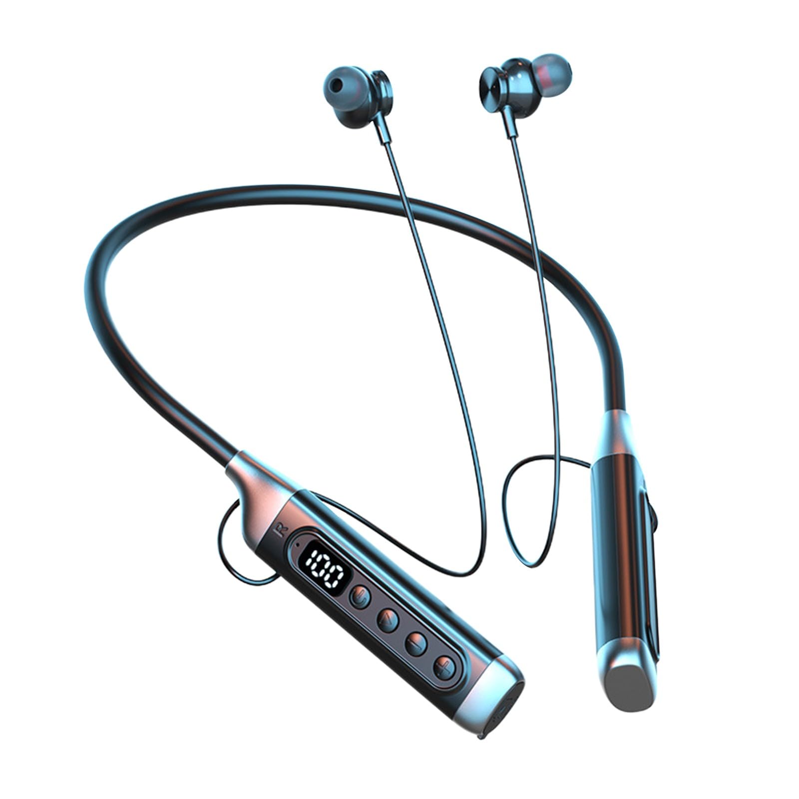 Neck Wireless Bluetooth Earbuds In Ear Buds Wireless Bluetooth Headphone Wireless Headset Waterproof Sport Earbuds Wireless Earphones Workout