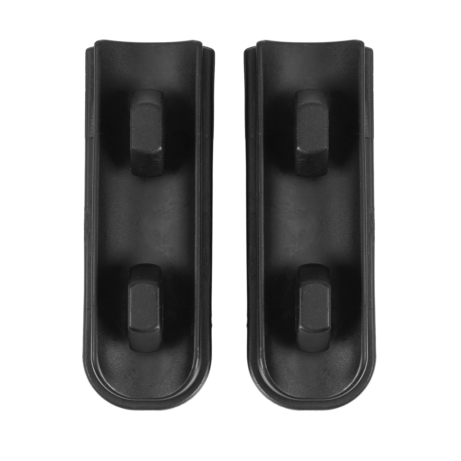 NICECNC Copertura in gomma nera per pedane anteriori compatibile con BMW R1250GS Adventure 2019-2023, R1250GS 2018-2023, R1200GS Adventure 2012-2018, F850GS 2018-2023, S1000XR 2015-2020, copertura per