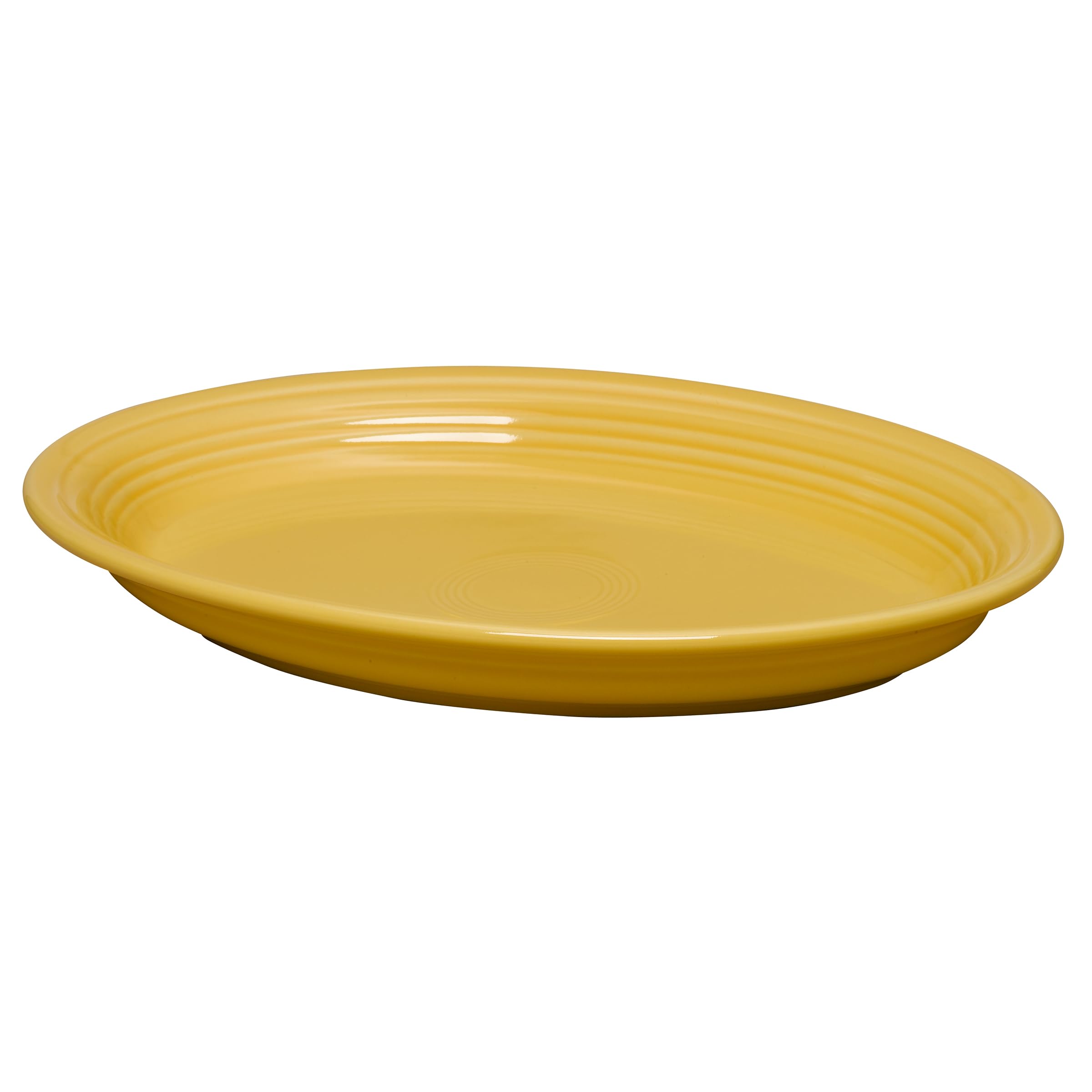 Fiesta® 13 5/8" Large Oval Serving Platter – Durable Ceramic, Lead-Free, Dishwasher/Microwave/Oven Safe