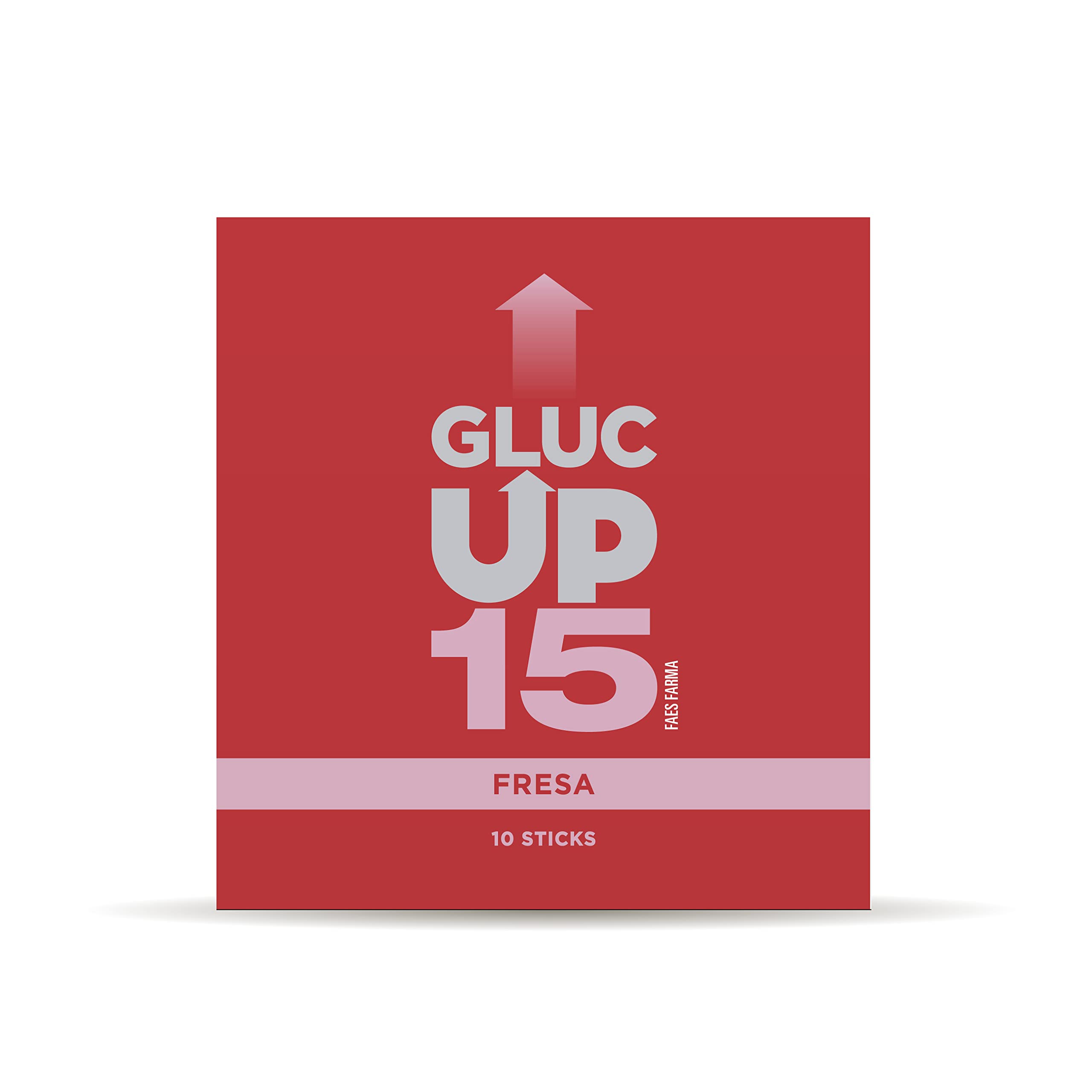 Gluc Up 15 Fresa 10 Stick 30Ml