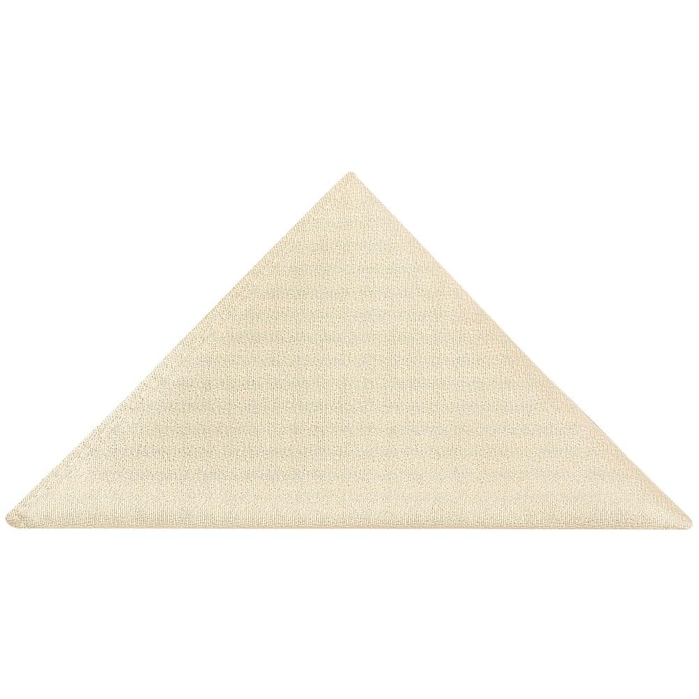 Ties R Us Champagne Plain Silk Pocket Square