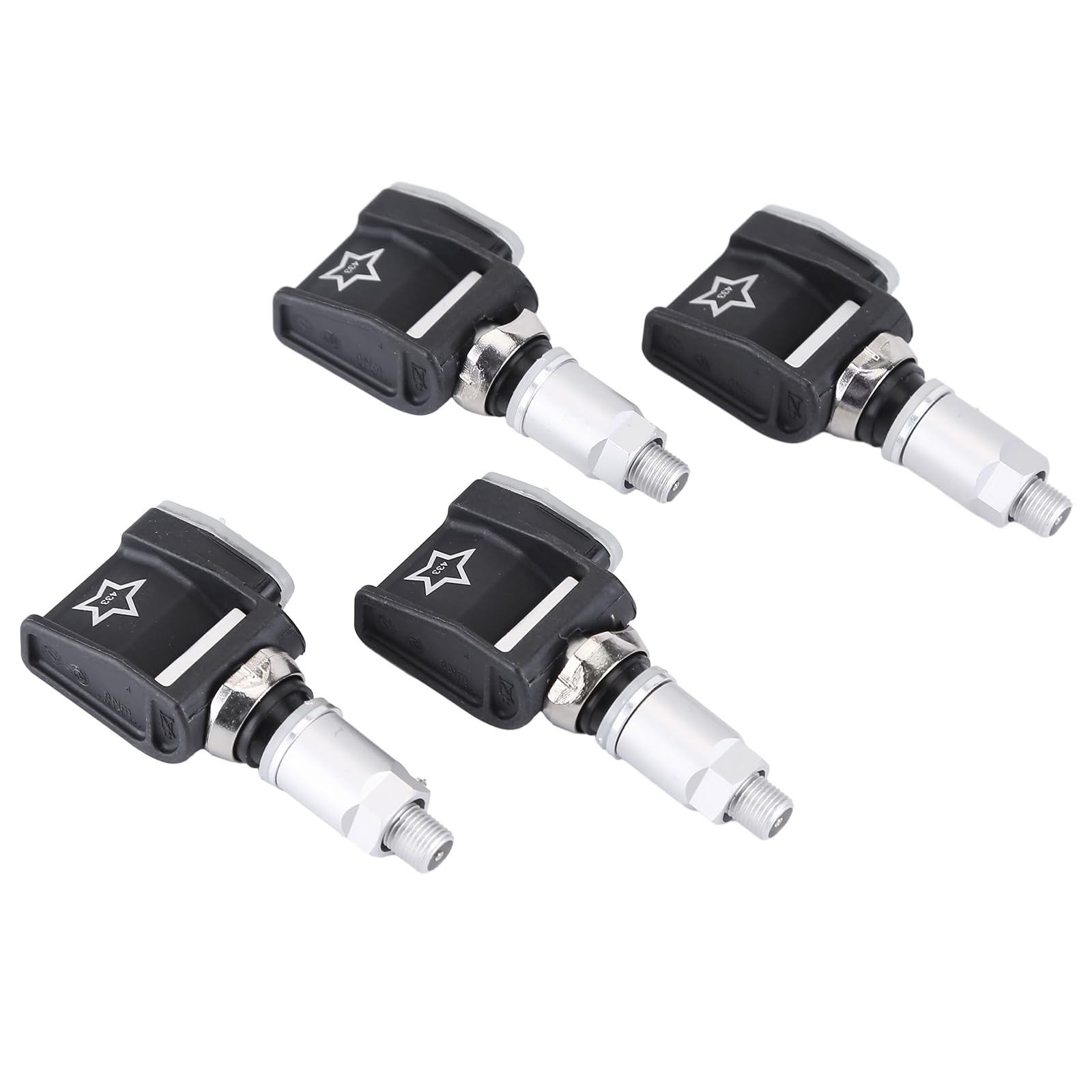 4 x sensori di pressione pneumatici TPMS per BMW Serie 3 G20 G21 5 G30 G31 Sistema di controllo della pressione degli pneumatici 433 MHZ 36106872774